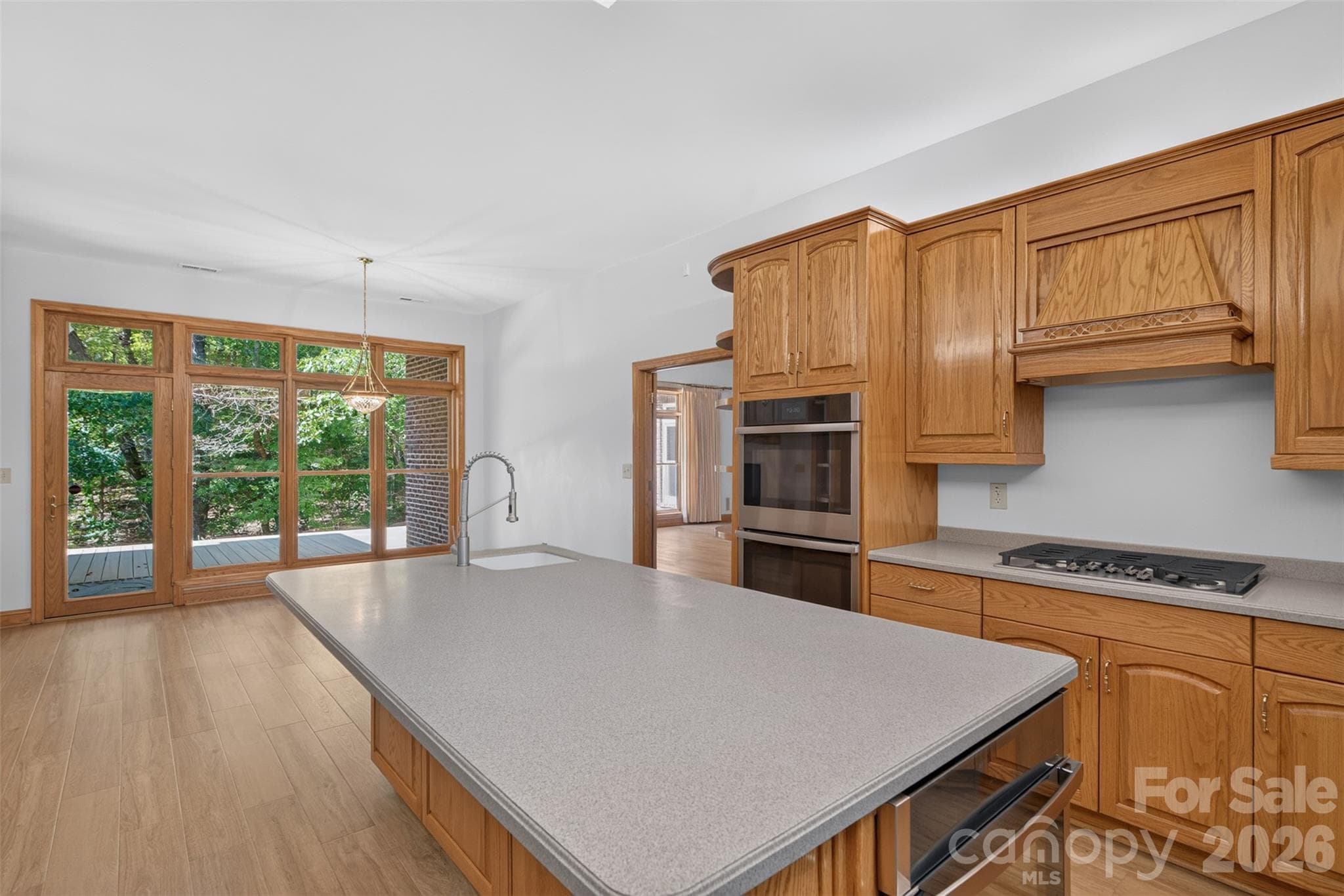 Oversized Island in kitchen with open breakfast area - 253 Highway 161 South, Clover