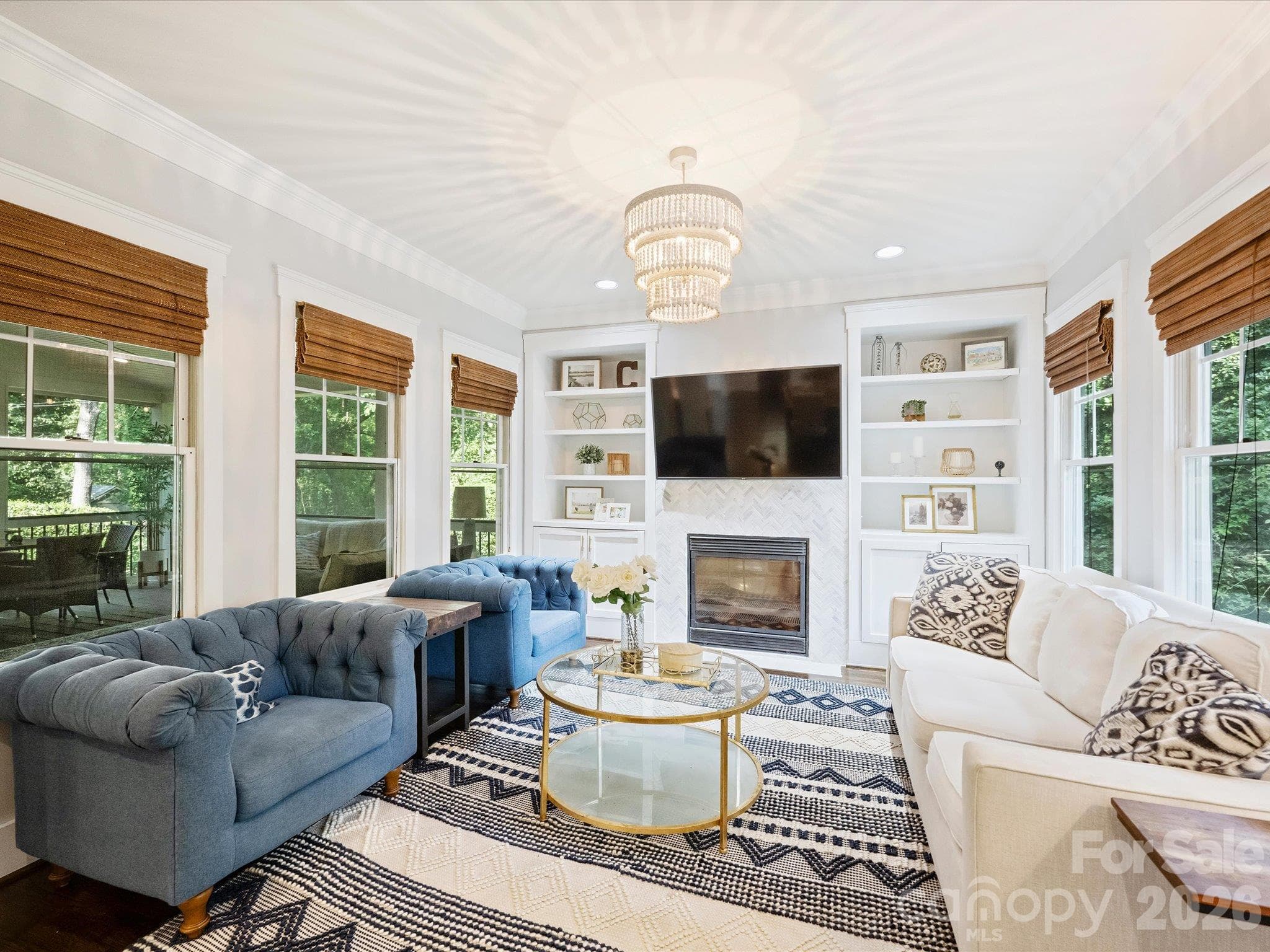 Living - 5919 Creola Road, Charlotte