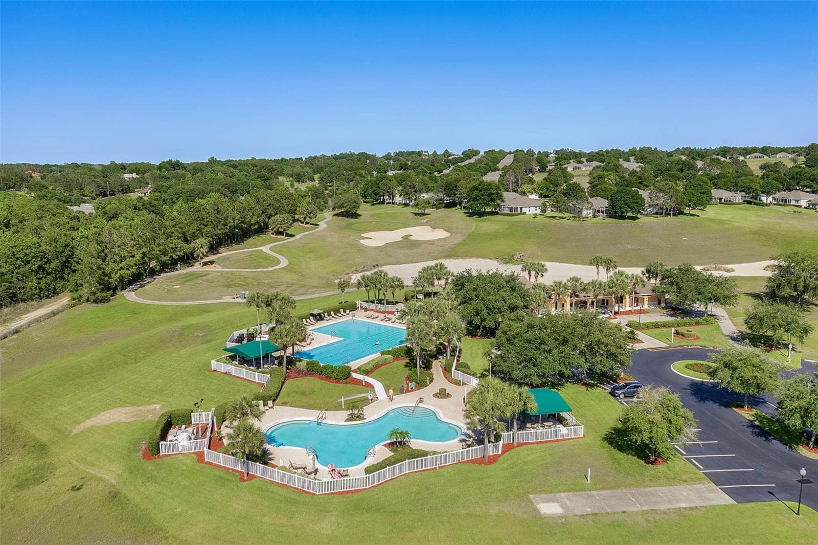 Aerial Golf Course - 4242 NEWLAND ST, CLERMONT
