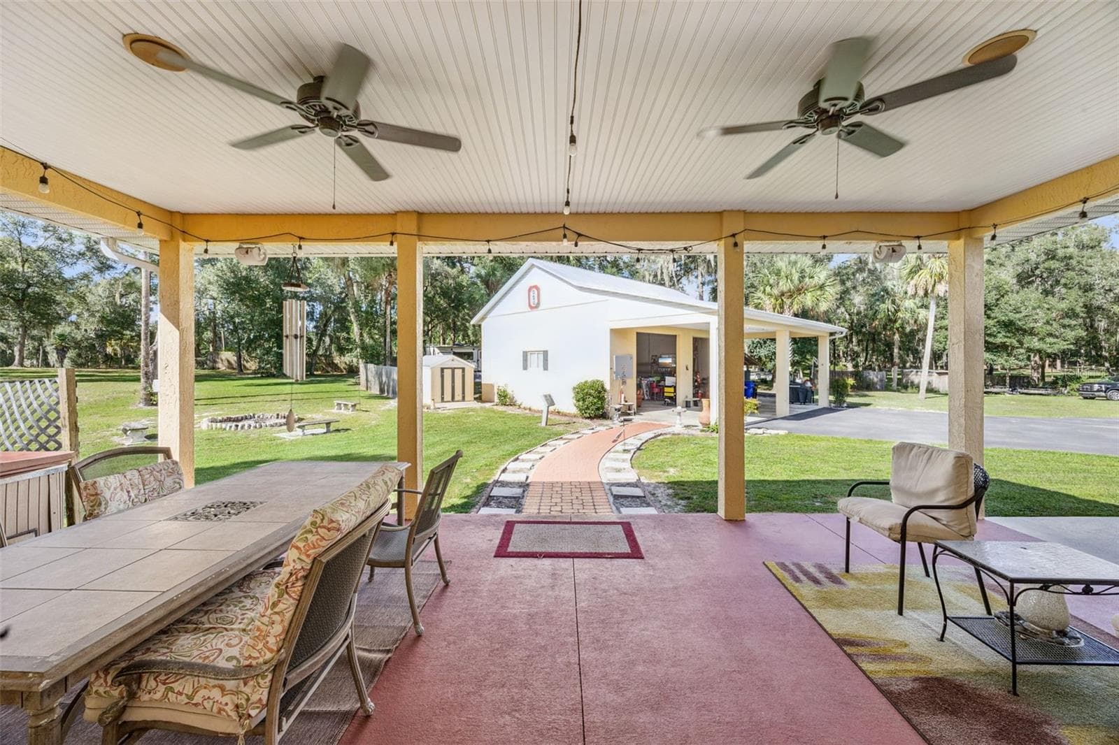 Rear Porch - 1050 DEERFOOT RD, DELAND