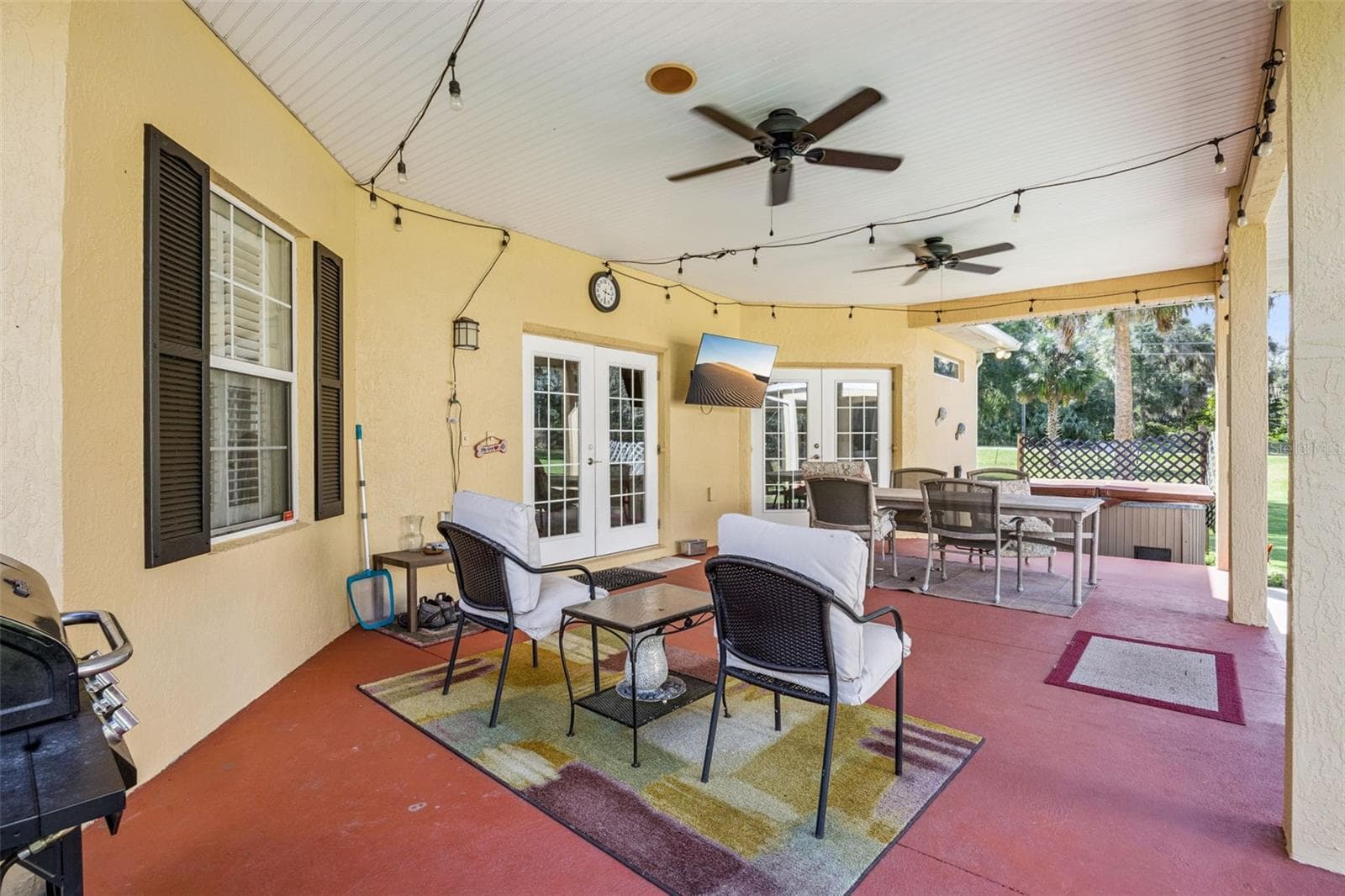 Rear Porch - 1050 DEERFOOT RD, DELAND