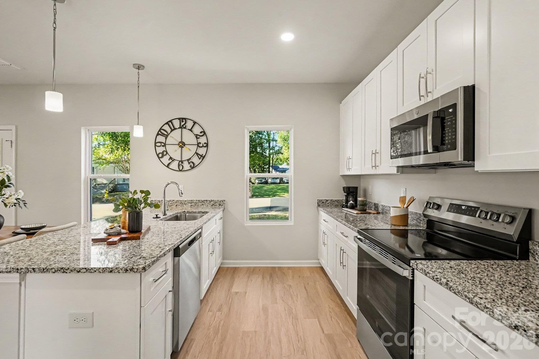 Nice kitchen space and plenty of soft close and drawer cabinets. - 121 Buffalo Avenue NW, Concord