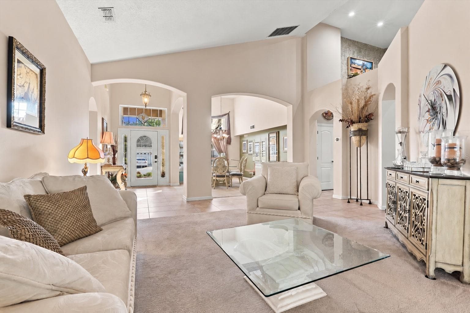 Formal living and dining. - 2631 TREYMORE DR, ORLANDO