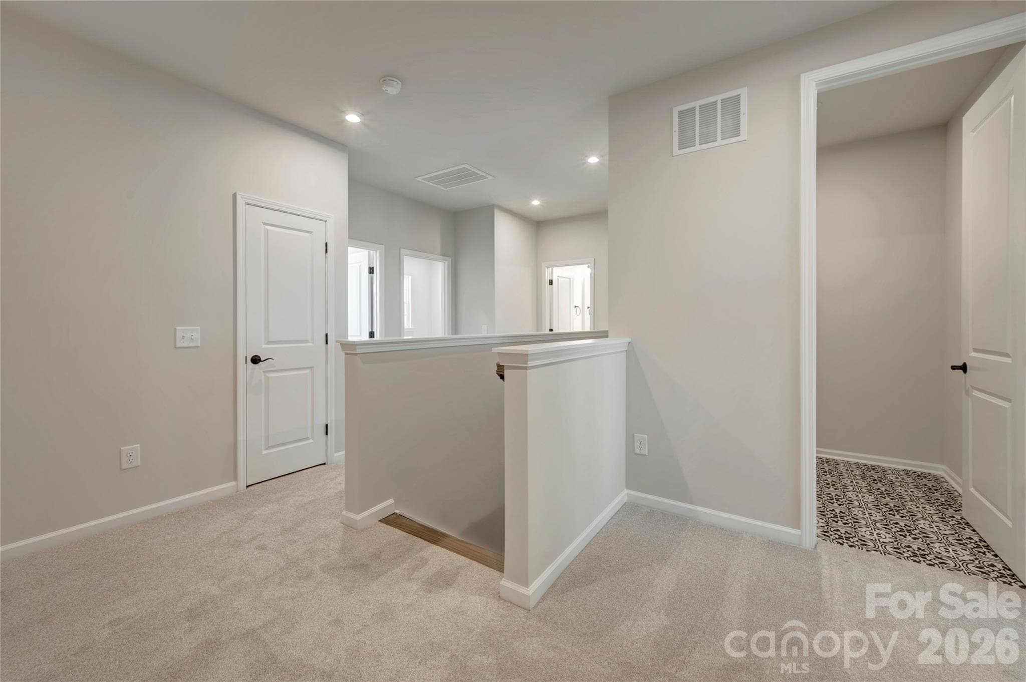 Second floor landing and loft - 707 Bowery Place, Cramerton