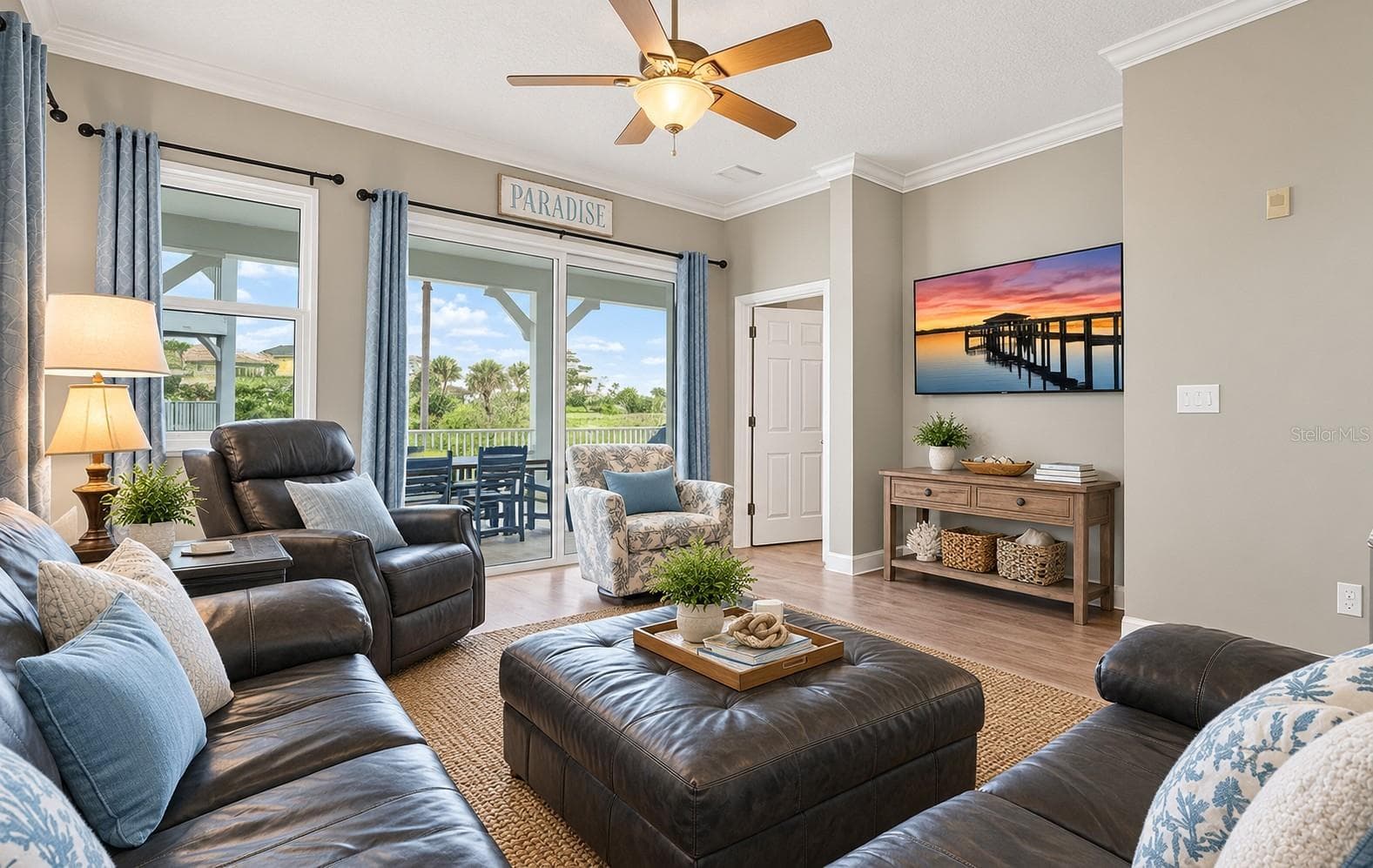 Living Room - 300 CINNAMON BEACH WAY #221, PALM COAST