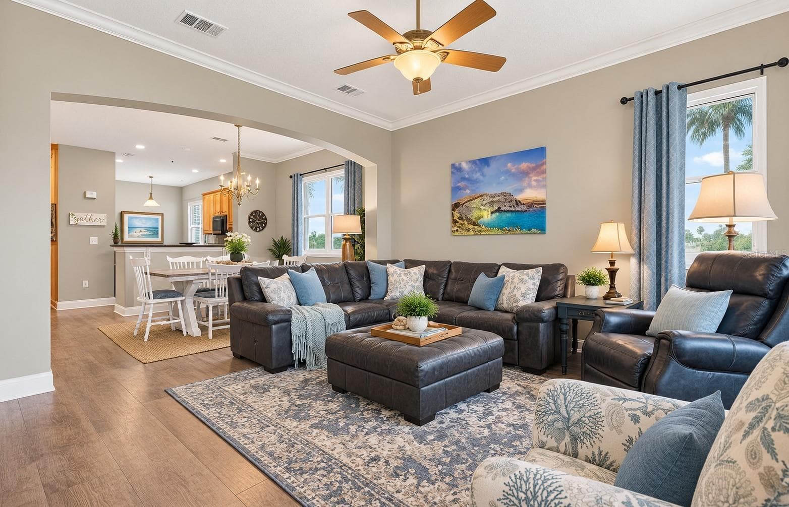 Living Room - 300 CINNAMON BEACH WAY #221, PALM COAST