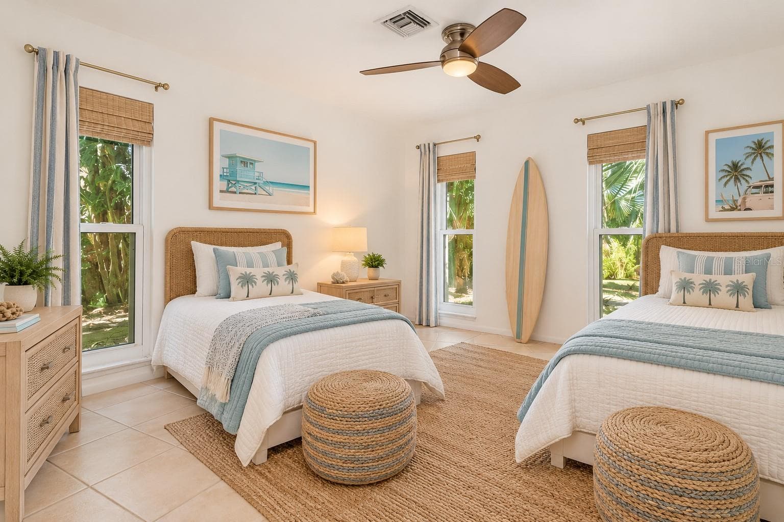 Virtual Staging for Third Bedroom - 5456 AZURE WAY, SARASOTA