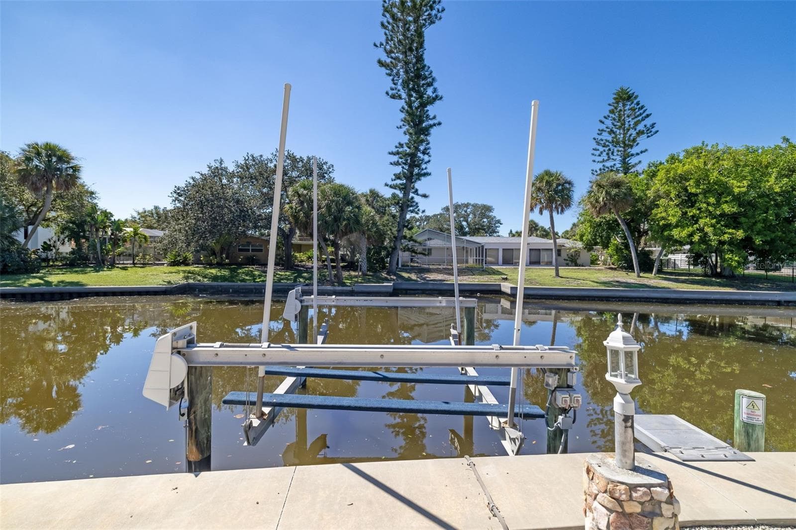Boat Lift - 5456 AZURE WAY, SARASOTA