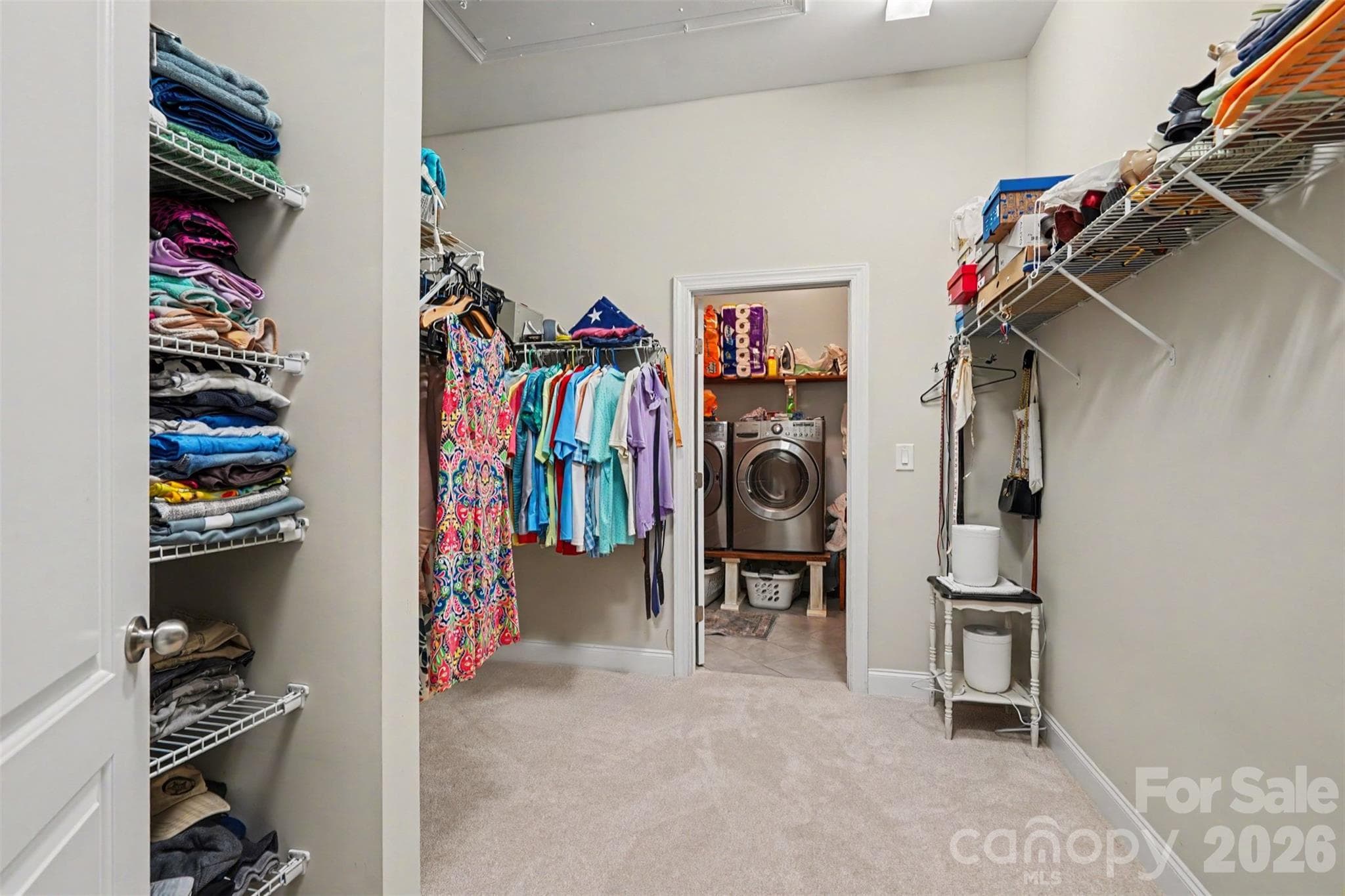 Large walk-in closet - 3013 Bonterra Boulevard, Indian Trail