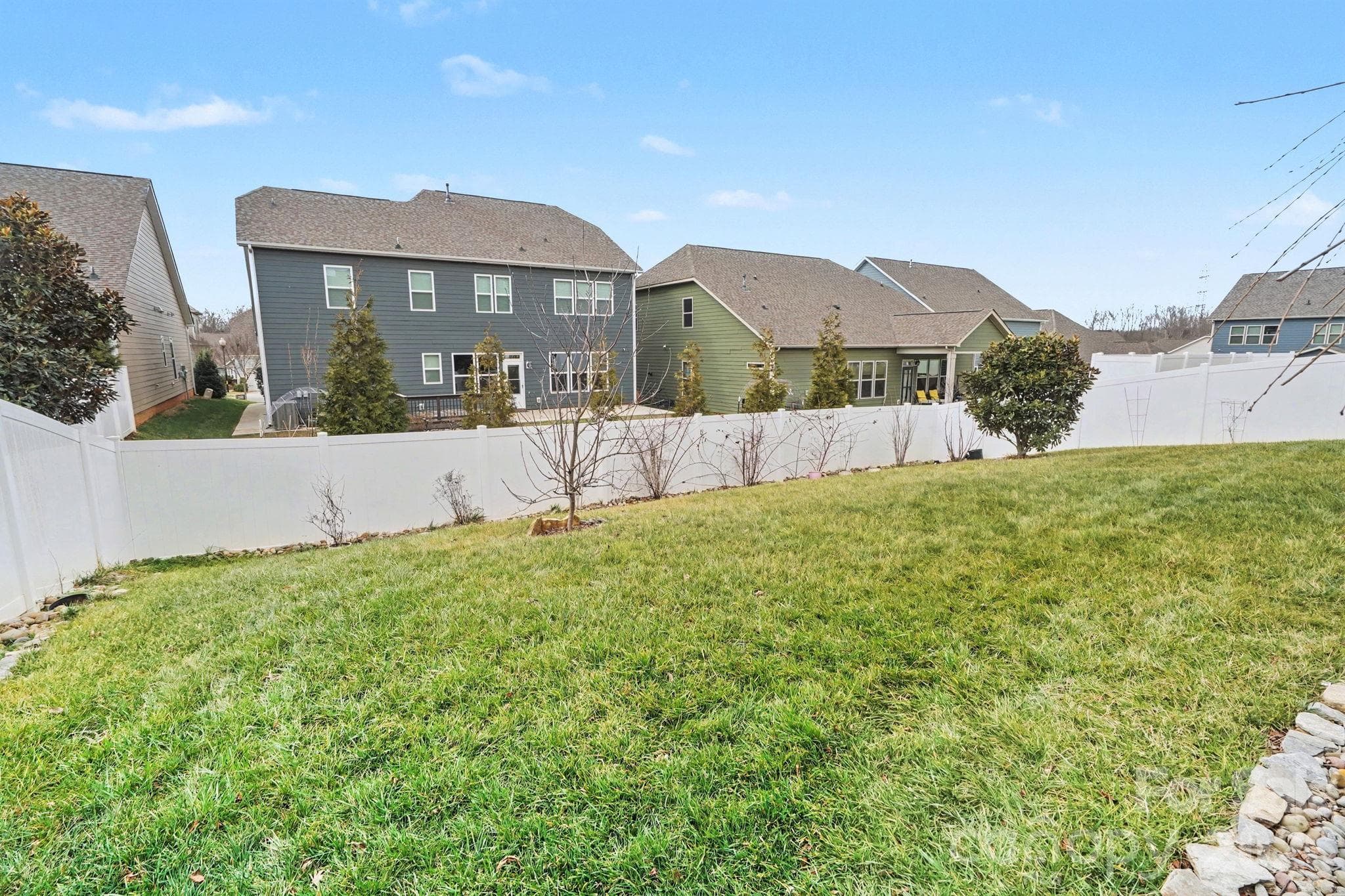 Fenced yard - 3013 Bonterra Boulevard, Indian Trail