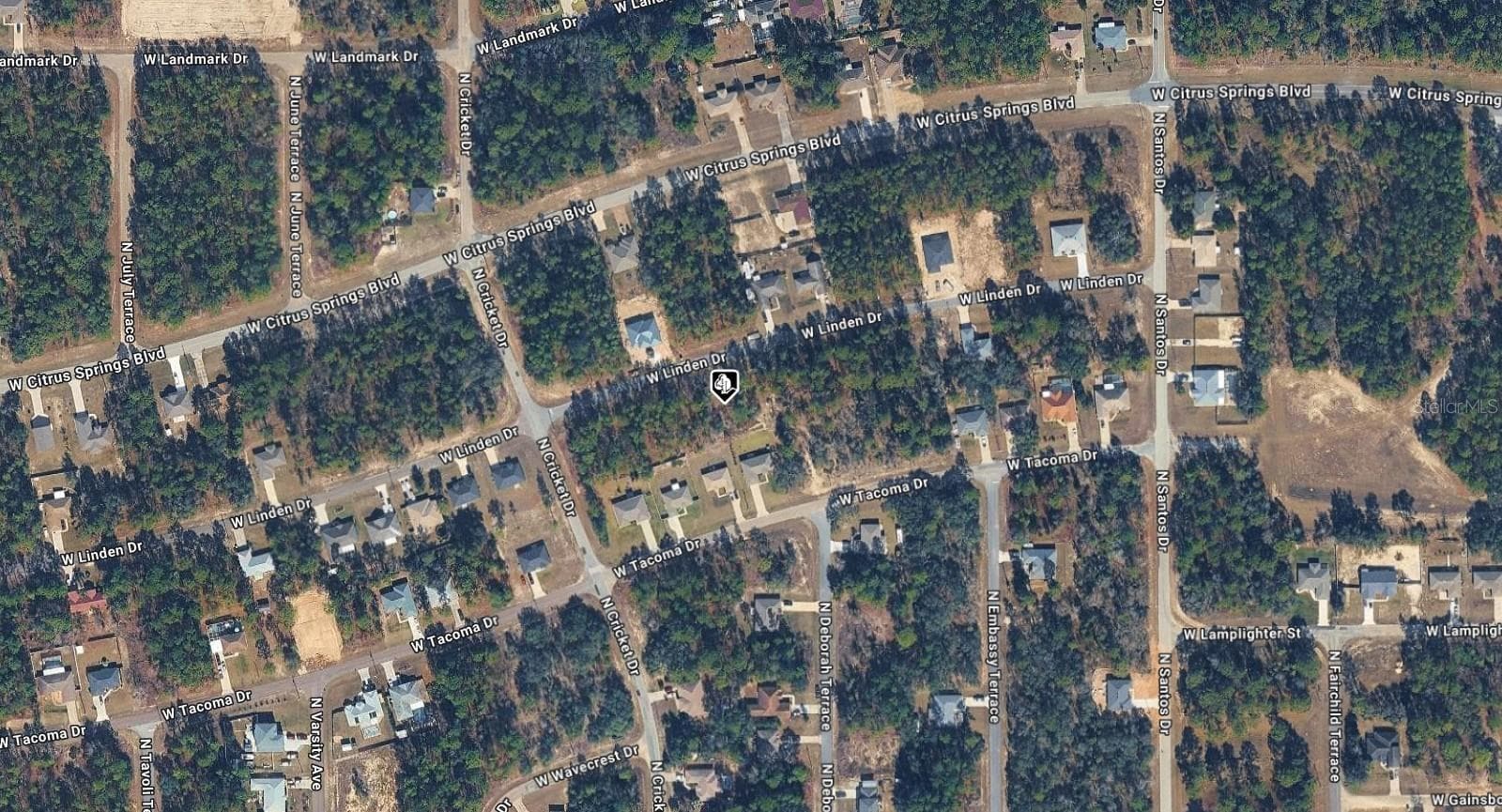Land at 1880 W LINDEN DR, CITRUS SPRINGS, photo 2 of 3