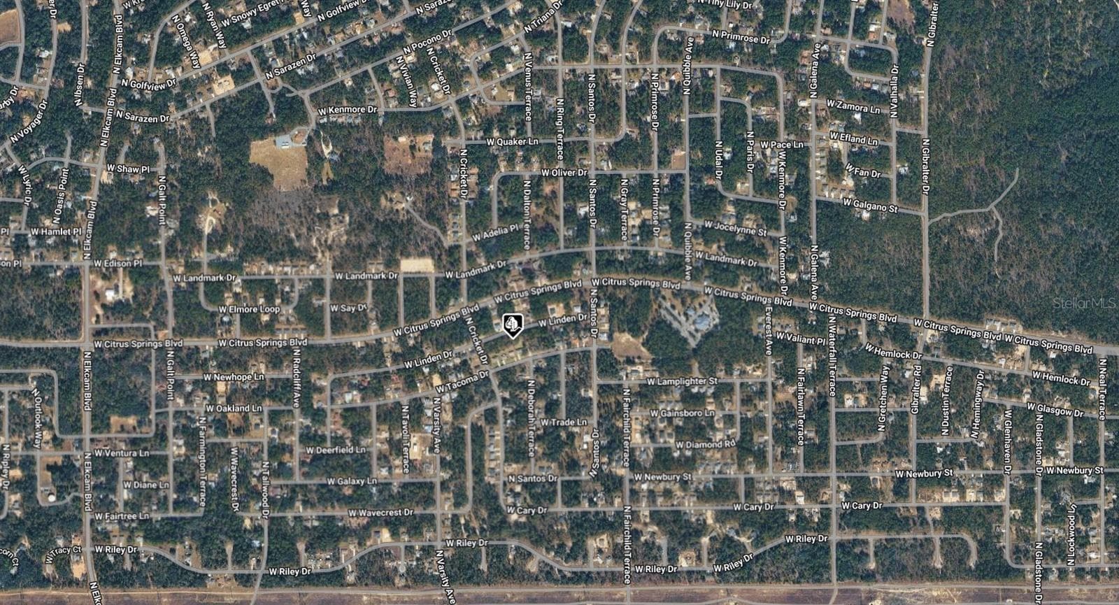 Land at 1880 W LINDEN DR, CITRUS SPRINGS, photo 3 of 3