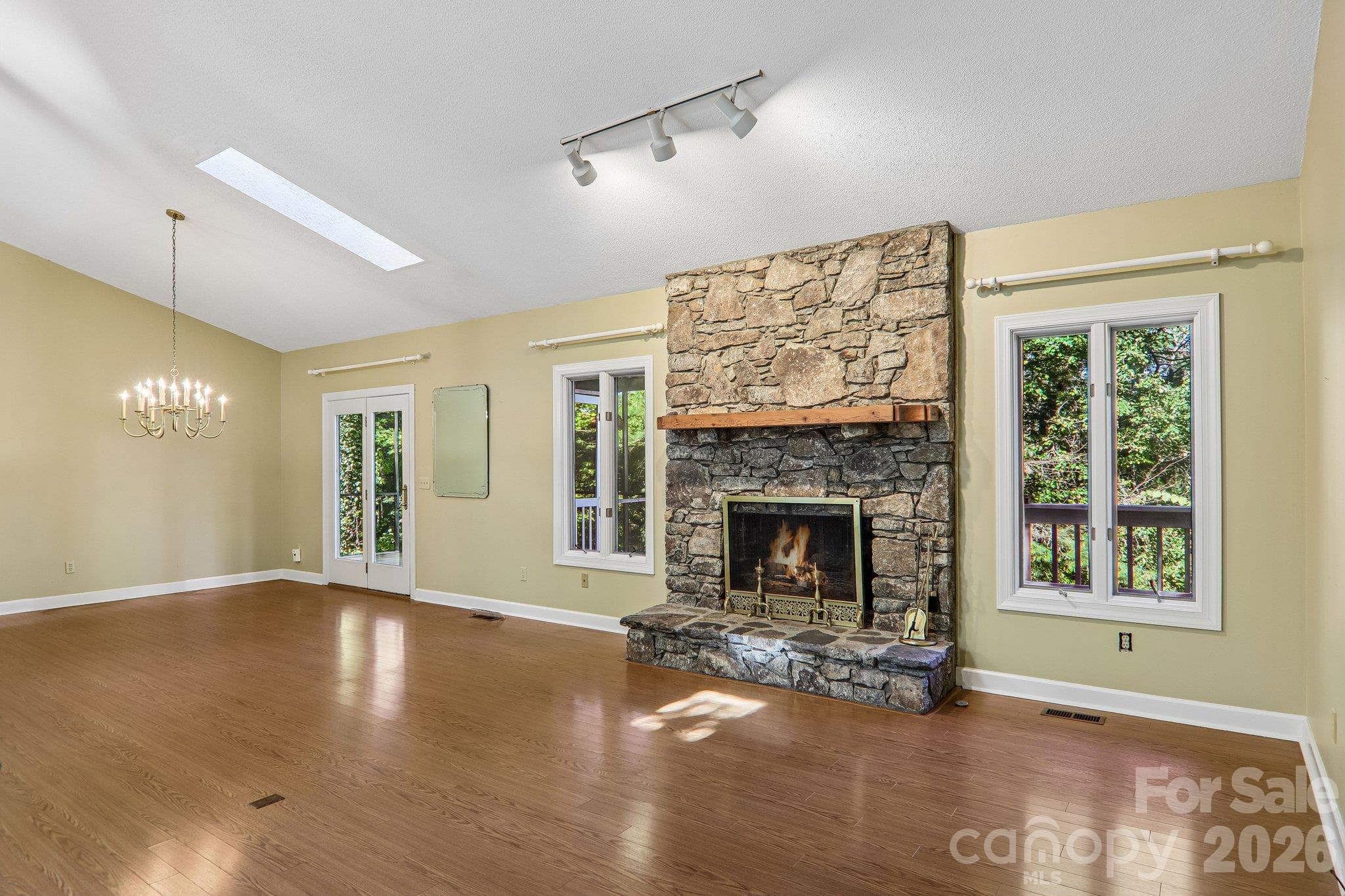 Living / Dining areas - 108 Kenwood Drive, Hendersonville