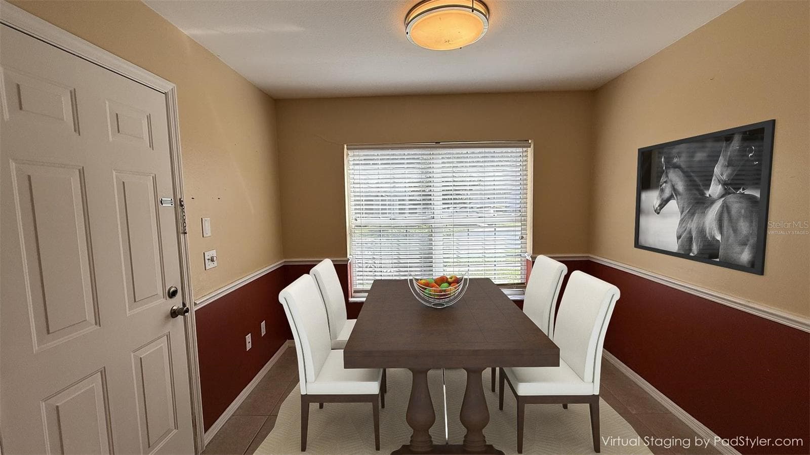 Casual Dining off the kitchen. Virtually Staged - 2312 SW 20TH CT, OCALA
