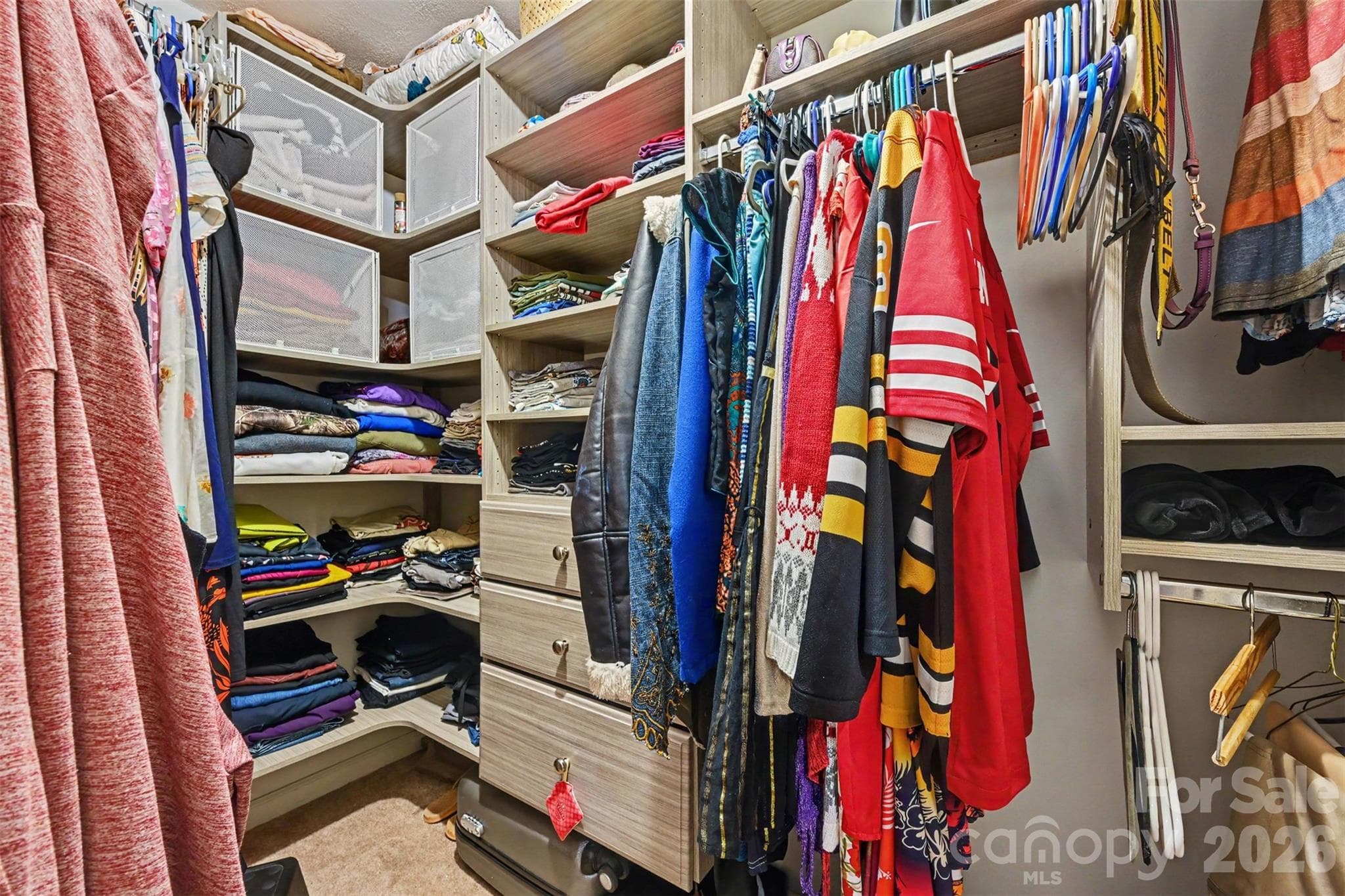 Master closet - 2040 Providence Church Road, Salisbury