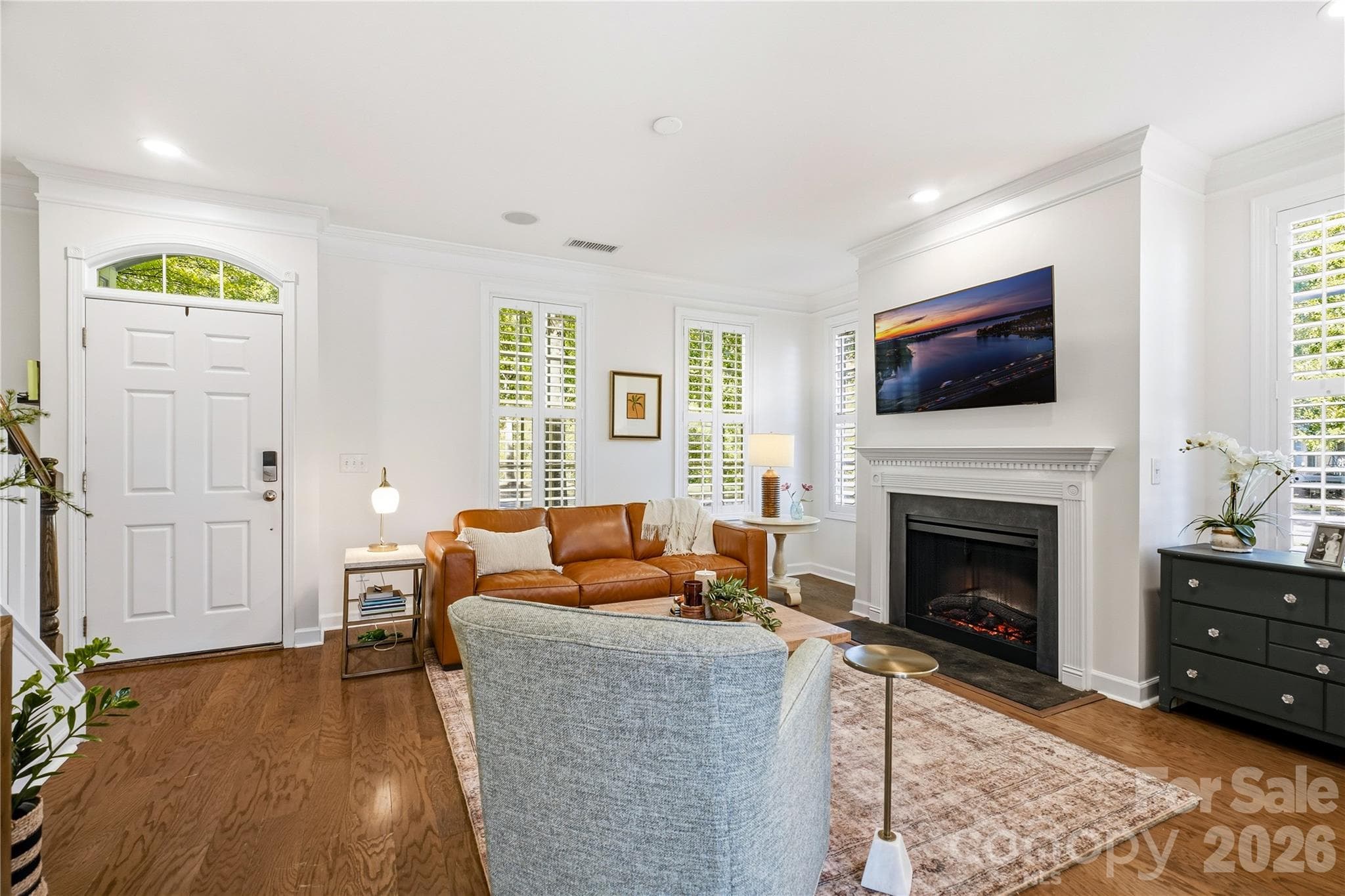 Gleaming wood floors throughout - 16918 Summers Walk Boulevard, Davidson