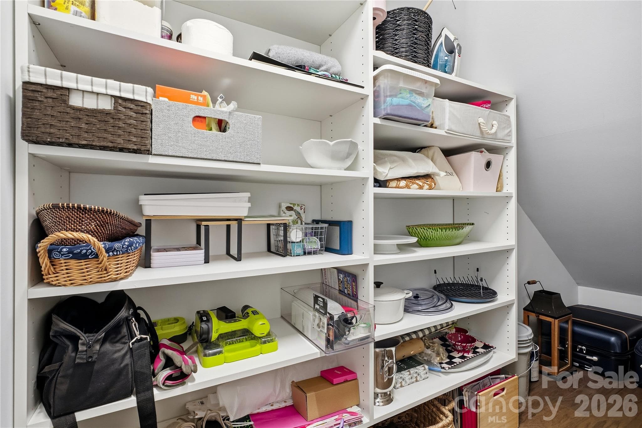 Storage/pantry with new closet systems - 16918 Summers Walk Boulevard, Davidson