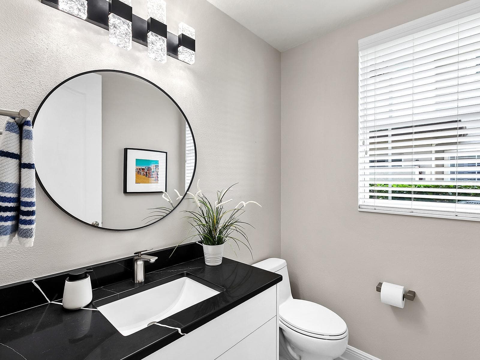 Renovated Powder Bathroom #3 - 6527 MOORINGS POINT CIR #101, LAKEWOOD RANCH