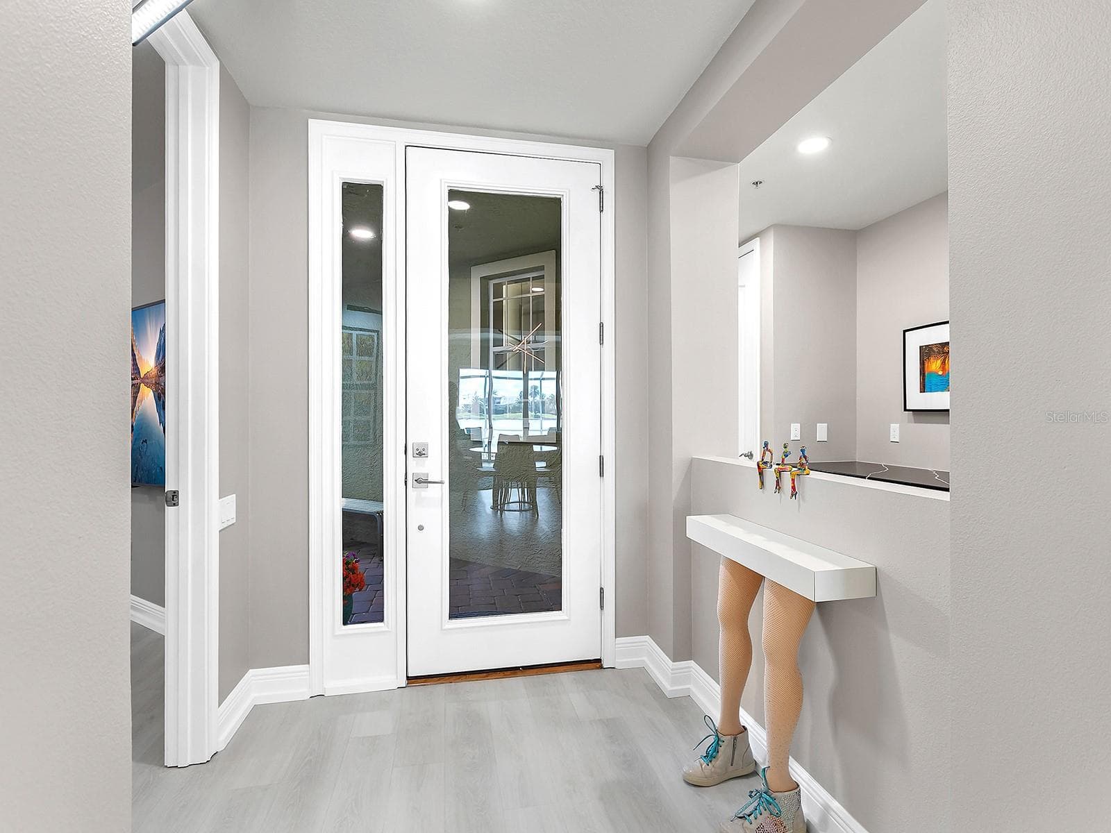 Custom Front Glass Door and Sidelite - 6527 MOORINGS POINT CIR #101, LAKEWOOD RANCH