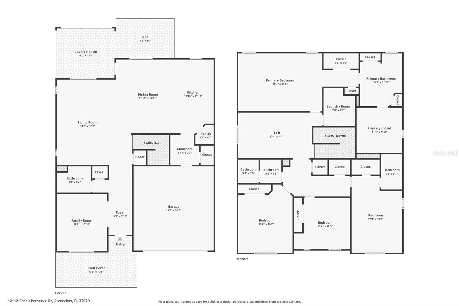 Single Family Residence at 12112 CREEK PRESERVE DR, RIVERVIEW, photo 38 of 48