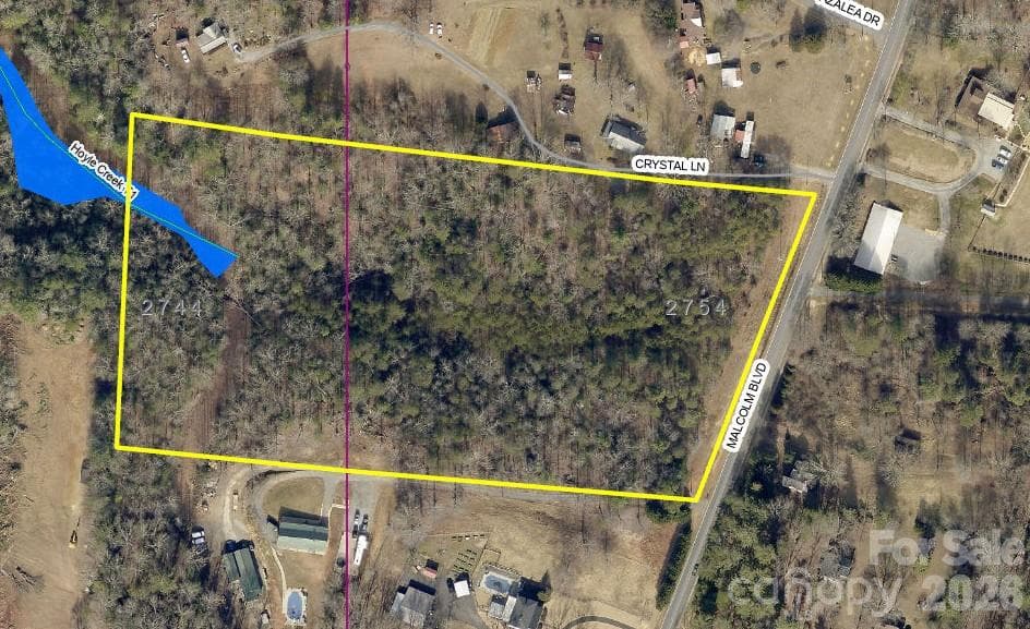 Very small area in flood zone at the back of the property. - 0 Crystal Lane, Connelly Springs