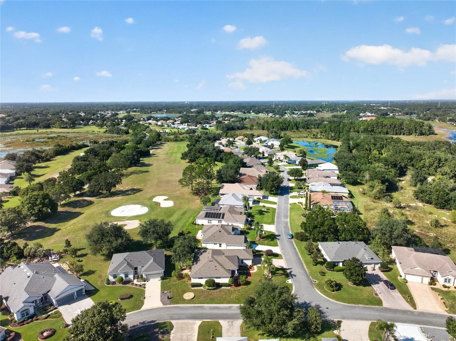 PICTURE OF THE FAIWAY ADJACENT TO THE HOUSE - 24151 BELLE MEDE DR, LEESBURG