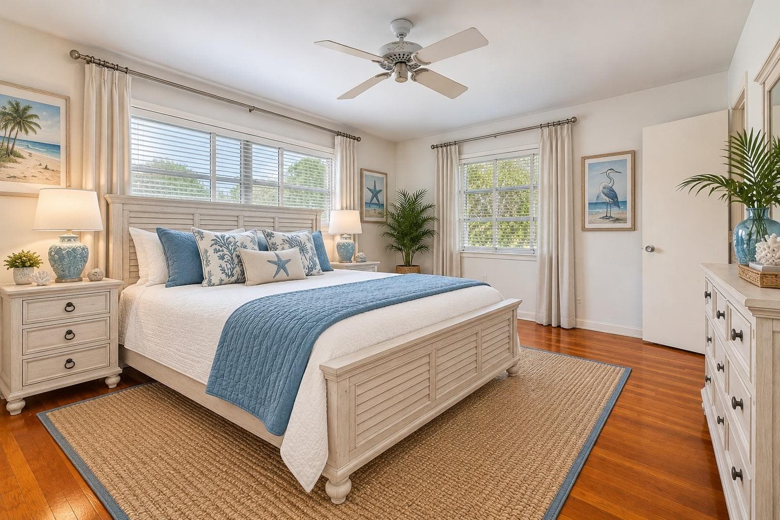 Virtual Staged, 2nd floor Primary Bedroom Suite - 803 HILLSIDE AVE, LAKE WALES
