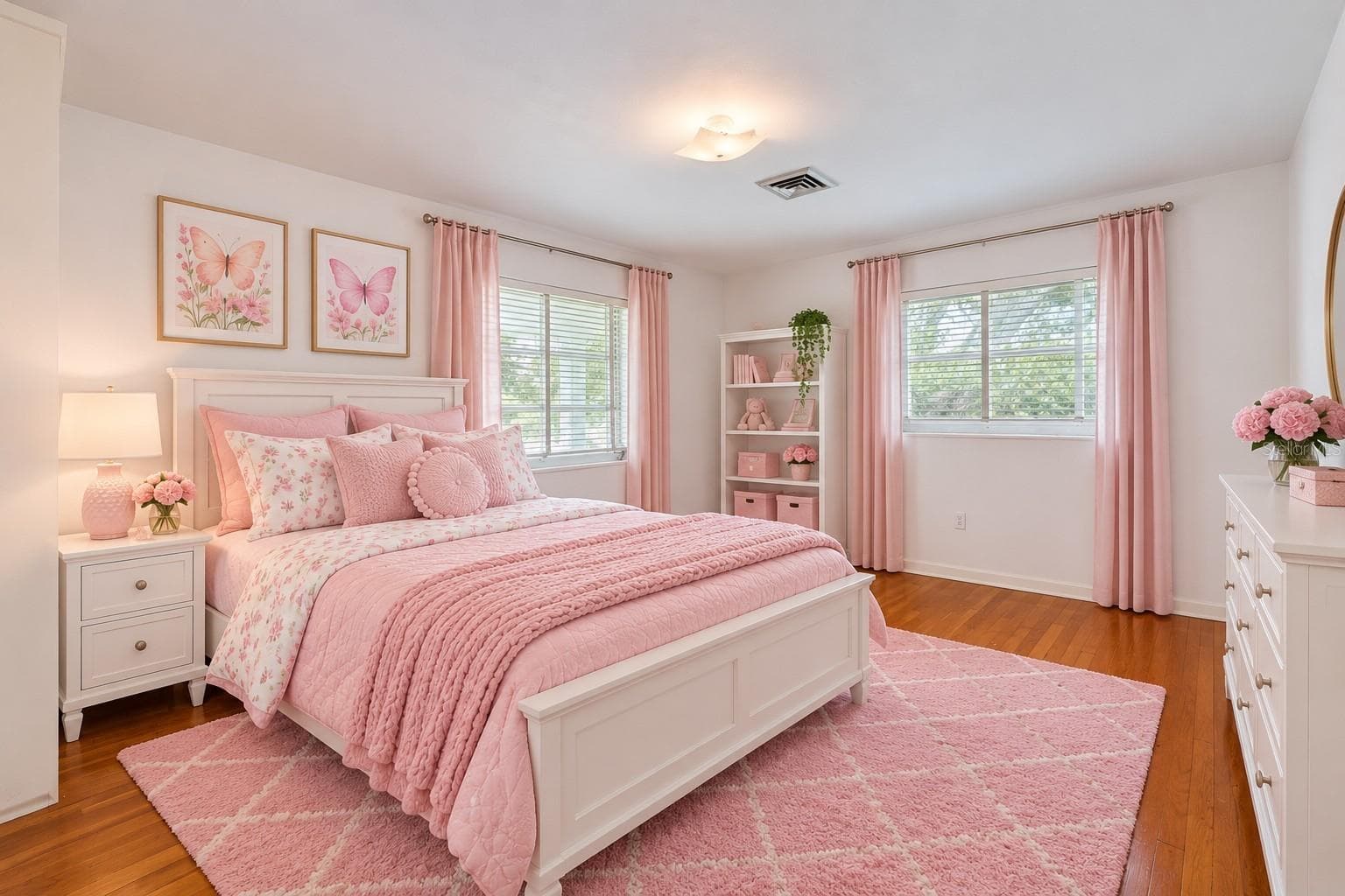 Virtual Staged bedroom #4 - 803 HILLSIDE AVE, LAKE WALES