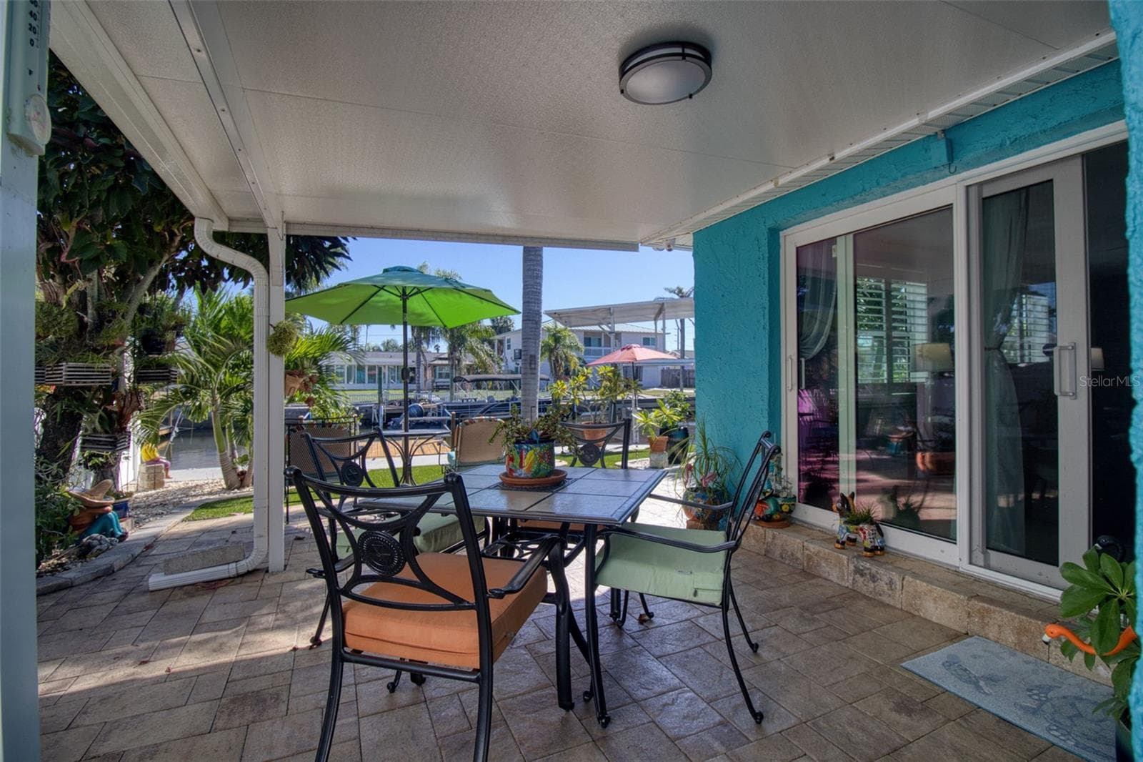 Covered patio - 13734 SAN JUAN AVE, HUDSON