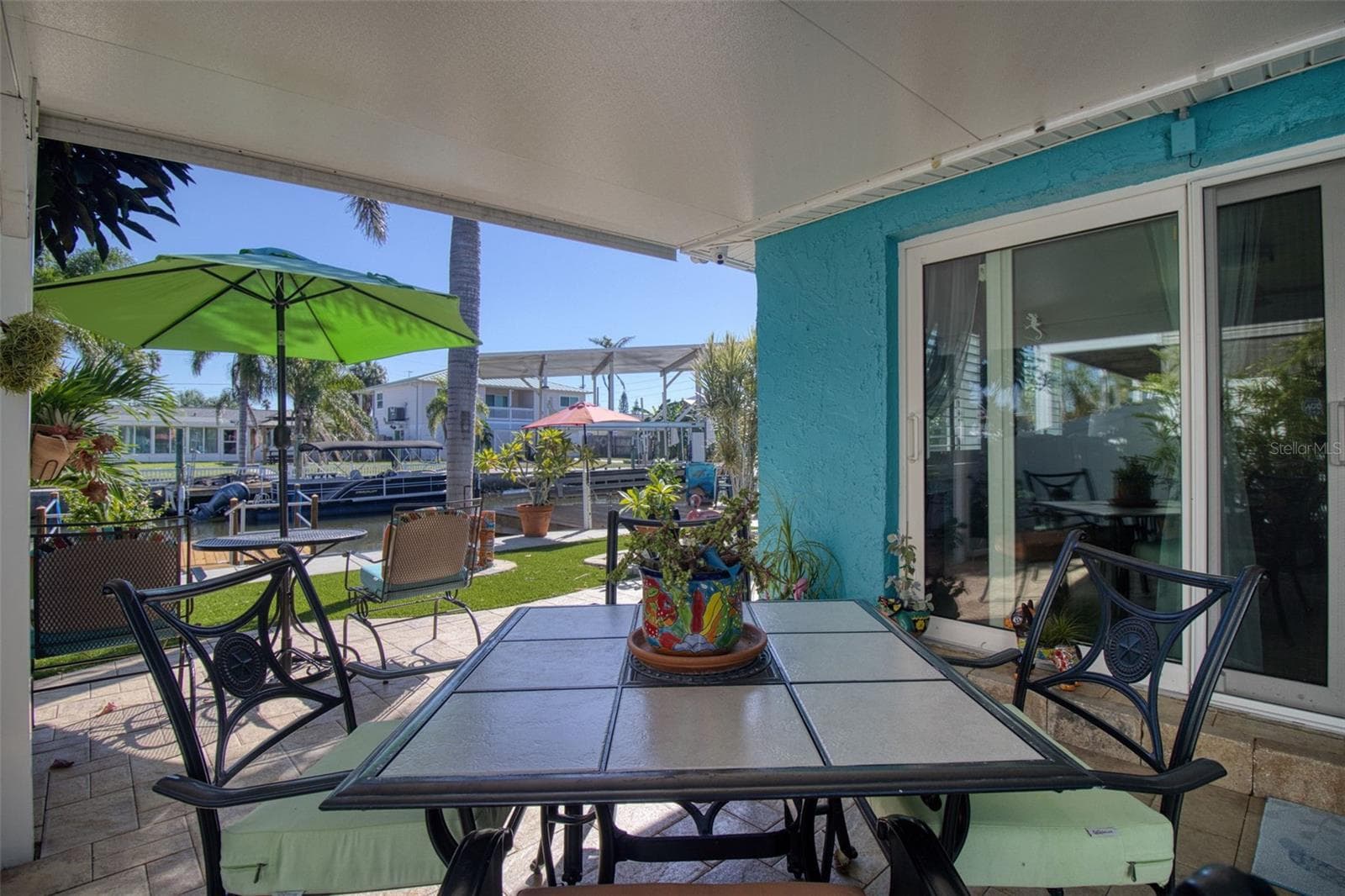 Covered patio - 13734 SAN JUAN AVE, HUDSON