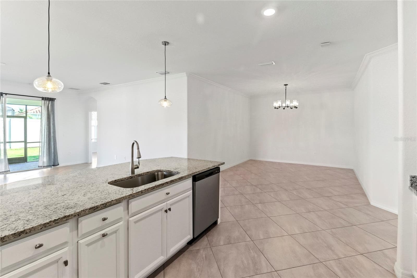 View into Dining area - 2501 AVOLET CT, LAKEWOOD RANCH