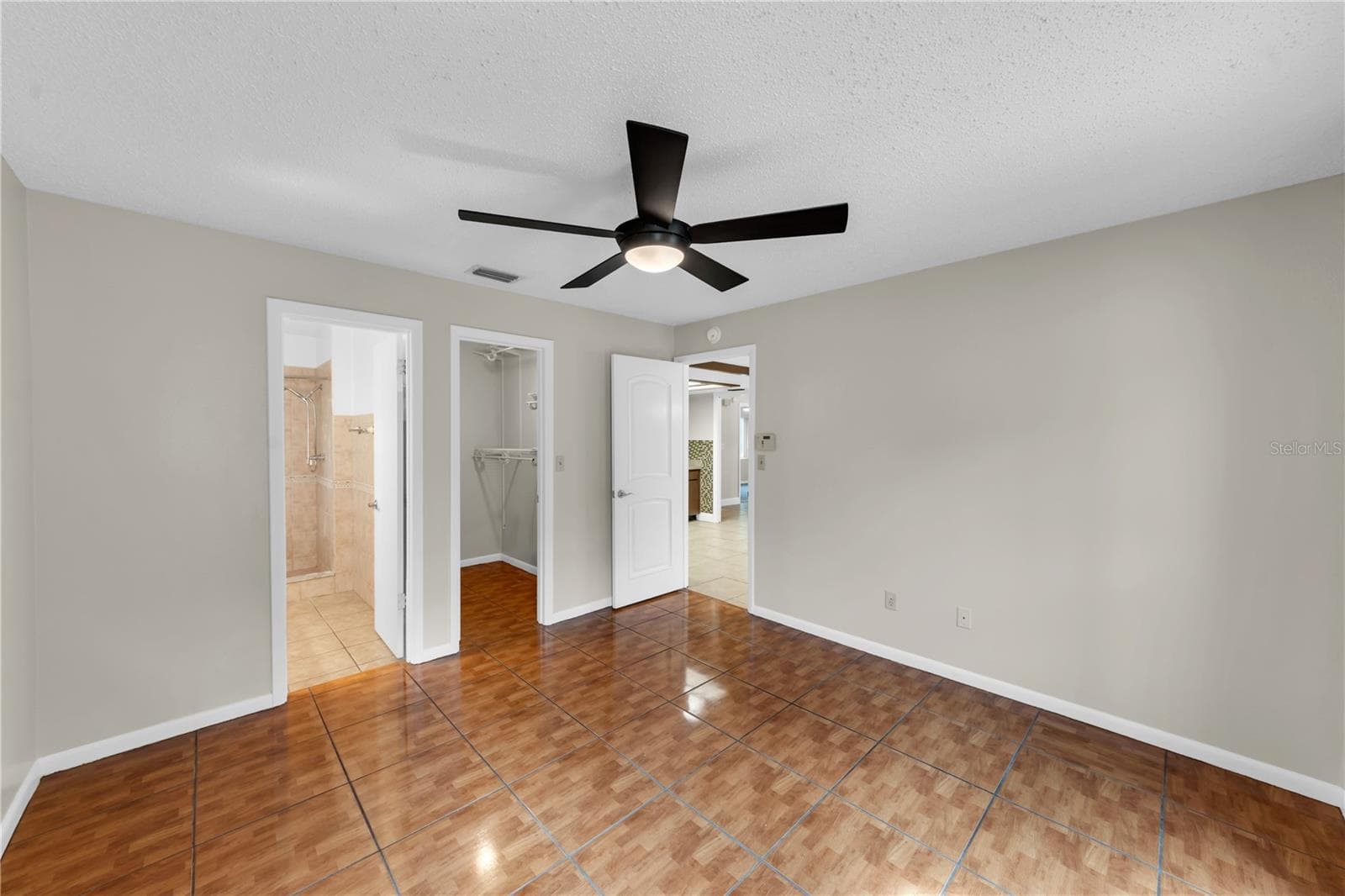 Primary Bedroom with walk-in closet - 9602 HIDDEN OAKS CIR, TAMPA