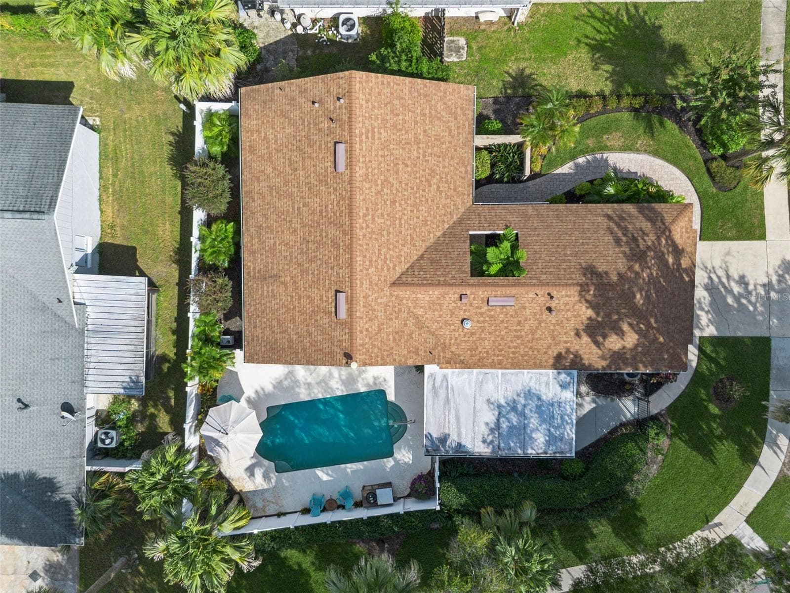 Aerial of Home - 698 SAUSALITO BLVD, CASSELBERRY