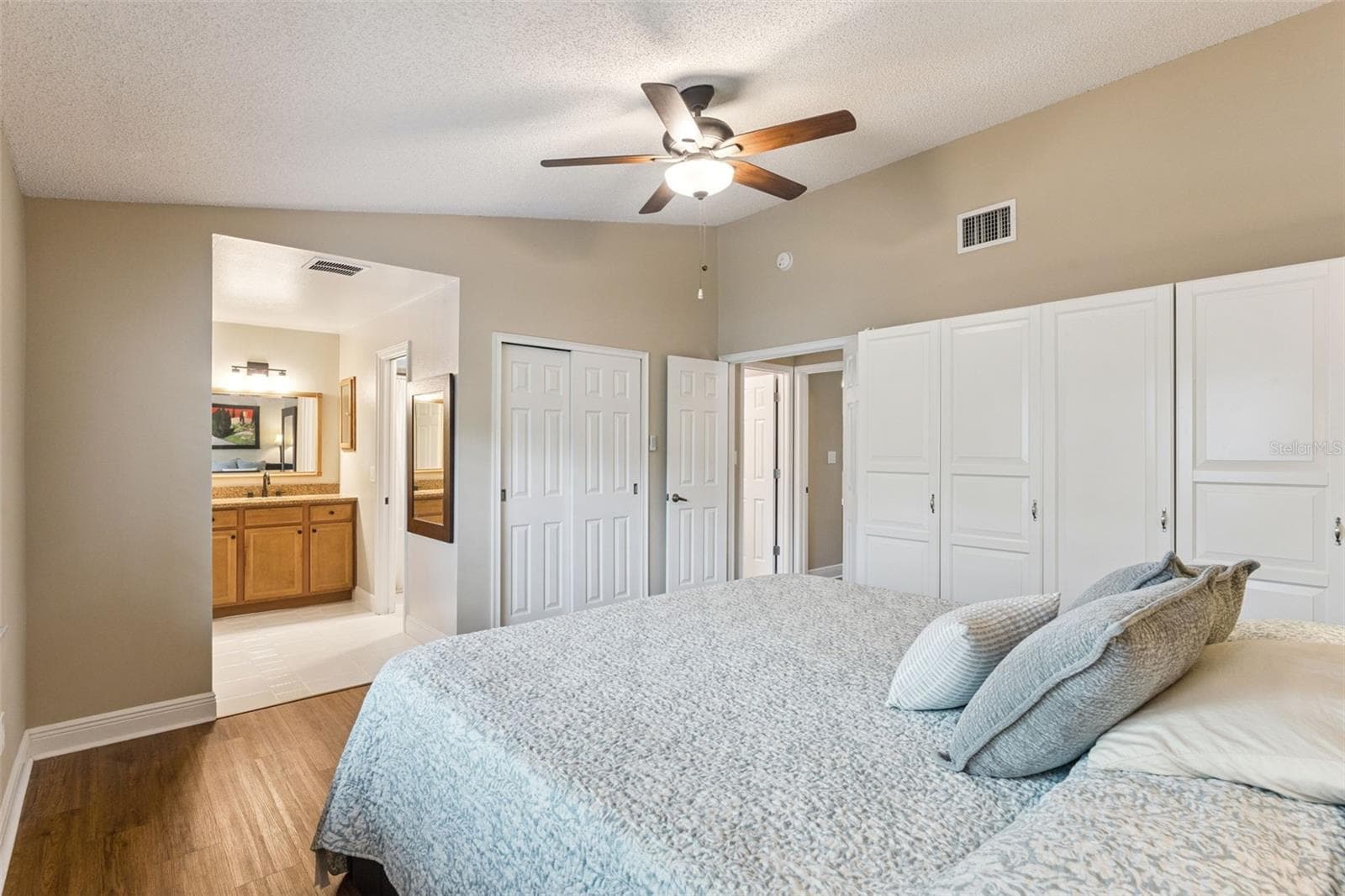 View of Primary Bath from Bedroom Area - 698 SAUSALITO BLVD, CASSELBERRY