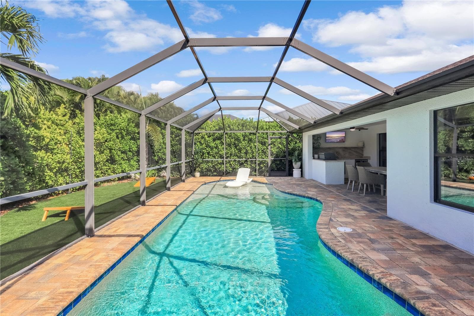 Heated Pool - 4934 AGUALINDA BLVD, CAPE CORAL