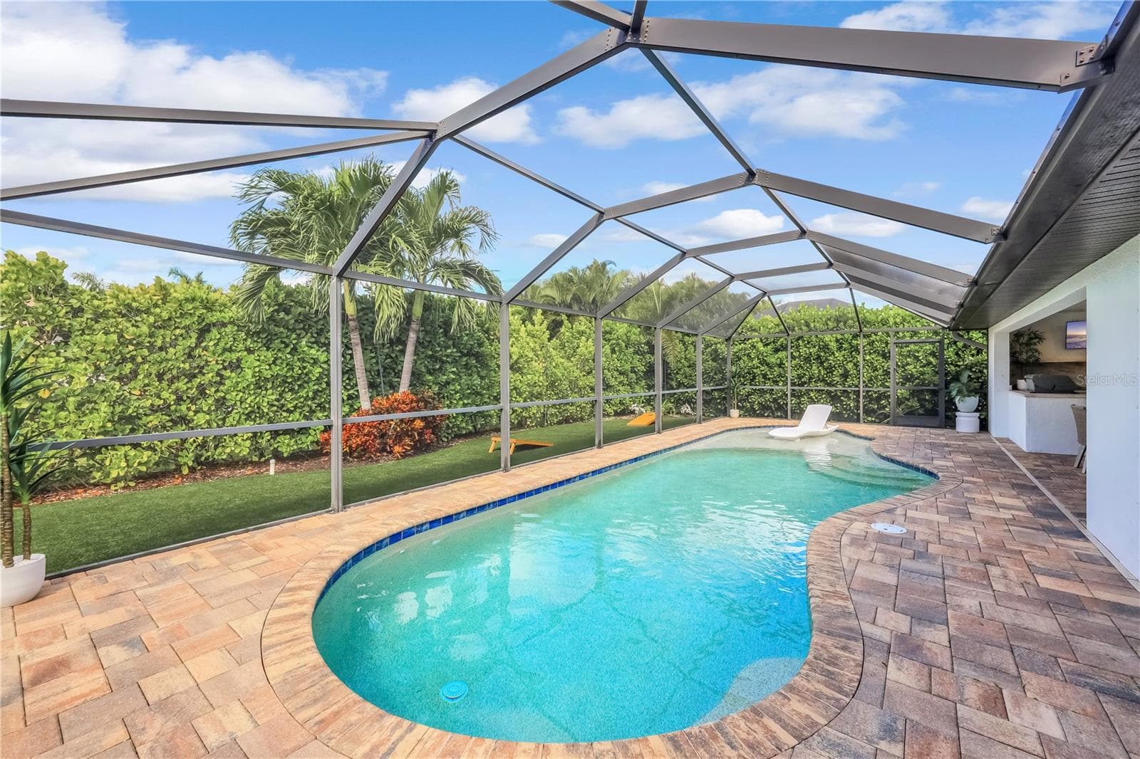 Heated Pool - 4934 AGUALINDA BLVD, CAPE CORAL