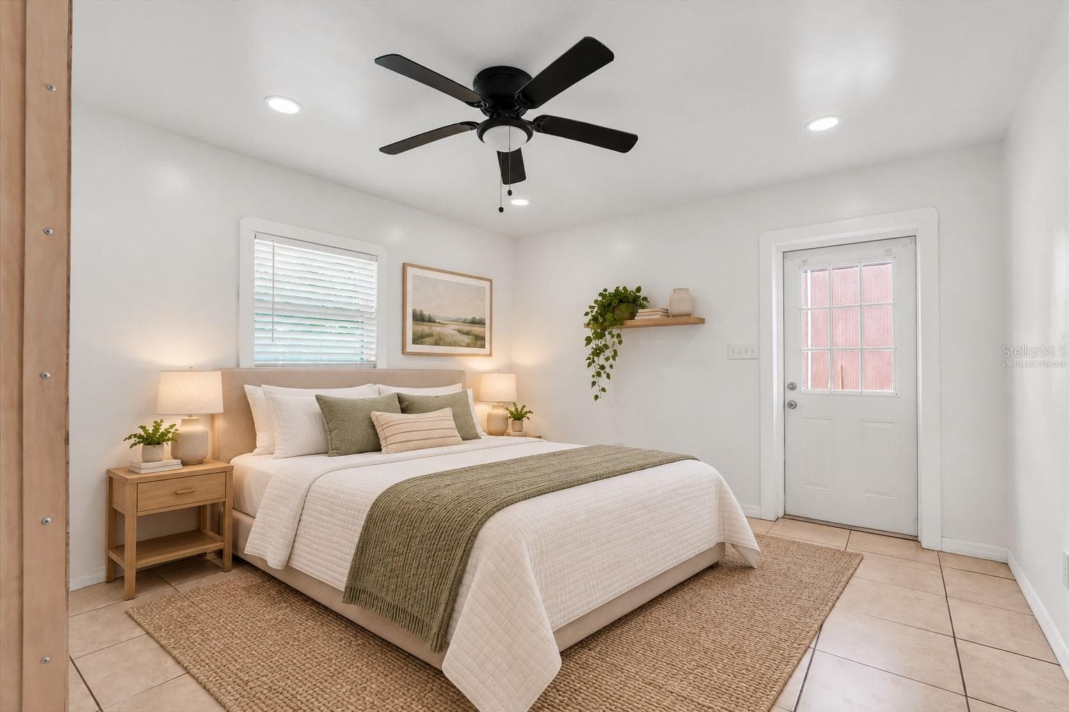 Bedroom 1 Virtually Staged - 1906 BRUST AVE, TAMPA