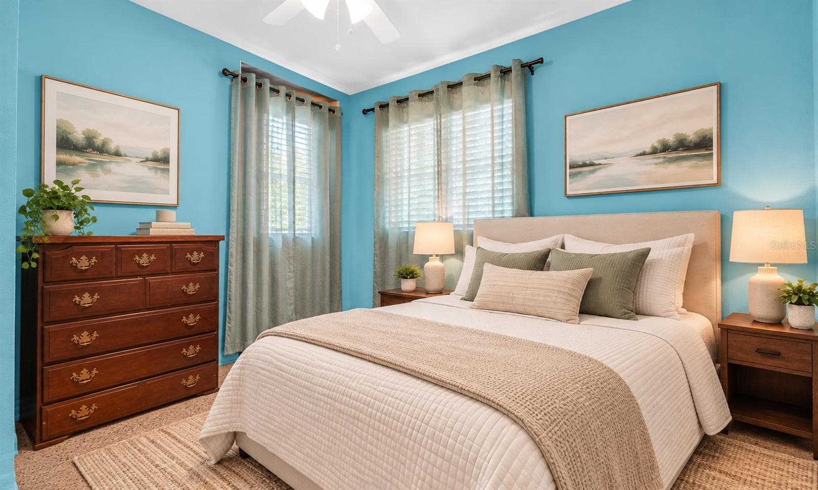 Bedroom 2 Vitually Staged - 1906 BRUST AVE, TAMPA
