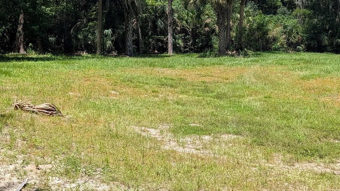 Cleared area ready to build on, trees are on or near west property line. - 4040 SW 7TH AVENUE RD, OCALA
