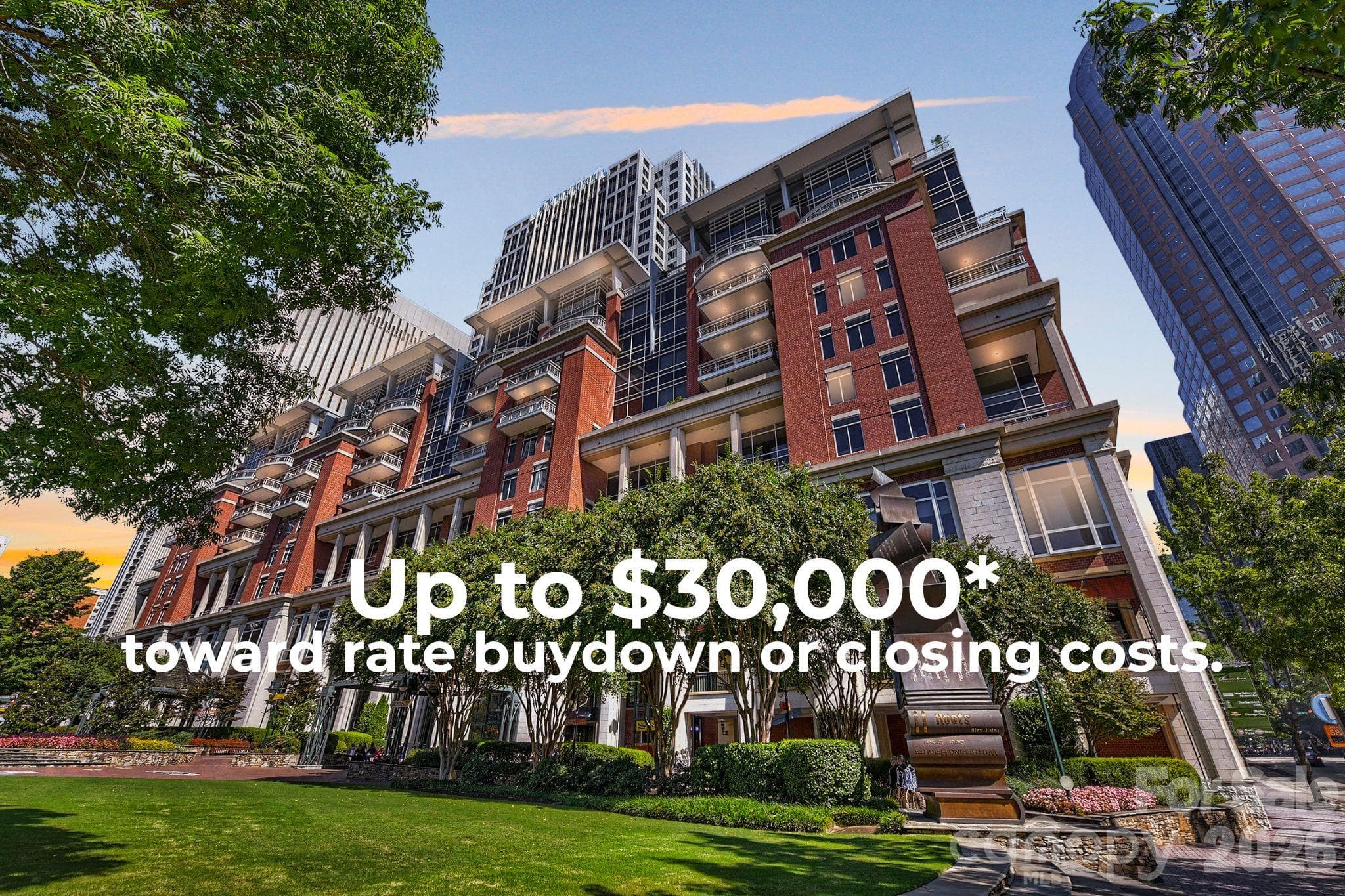Looking for rates in the 4's? Use the seller credit toward a 3/2/1 buydown. Ask agents for details. - 435 S Tryon Street, Charlotte