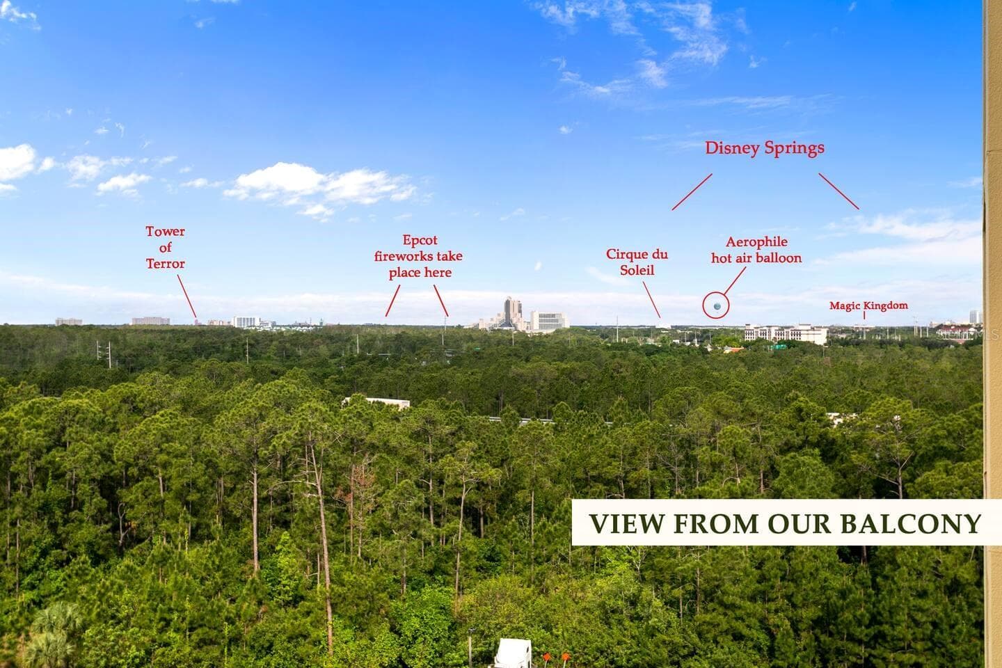 Day time View from the balcony - 8125 RESORT VILLAGE DR #5903, ORLANDO
