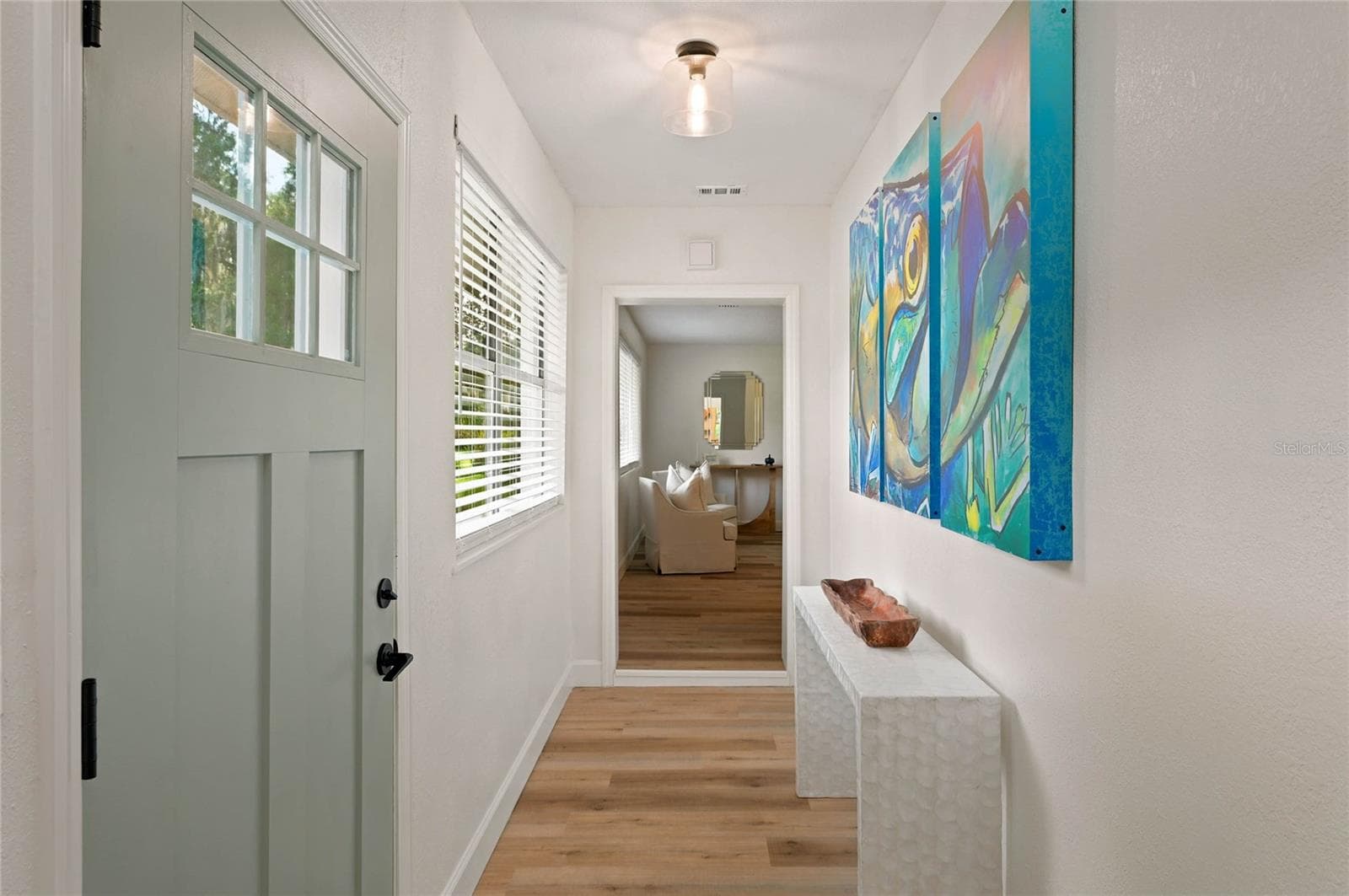 entry hall to living - 556 OLIVER DR, NEW SMYRNA BEACH