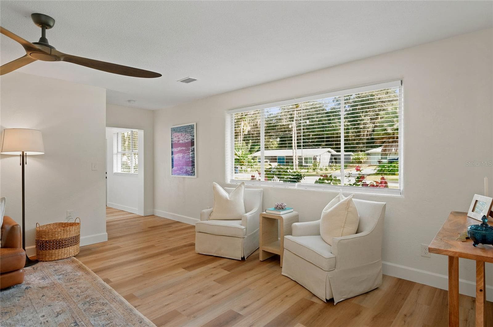 living to front window - 556 OLIVER DR, NEW SMYRNA BEACH