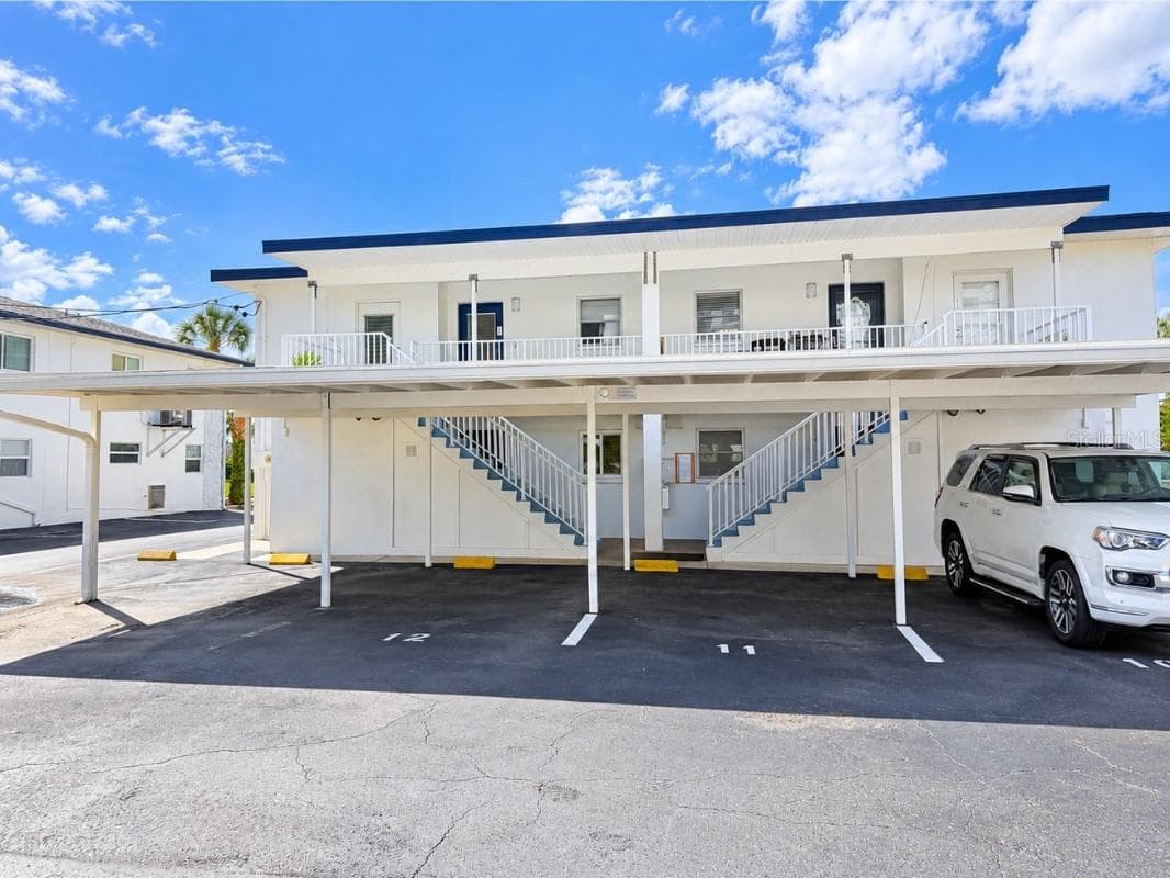 Parking Lot View - 4300 37TH ST S #2, ST PETERSBURG