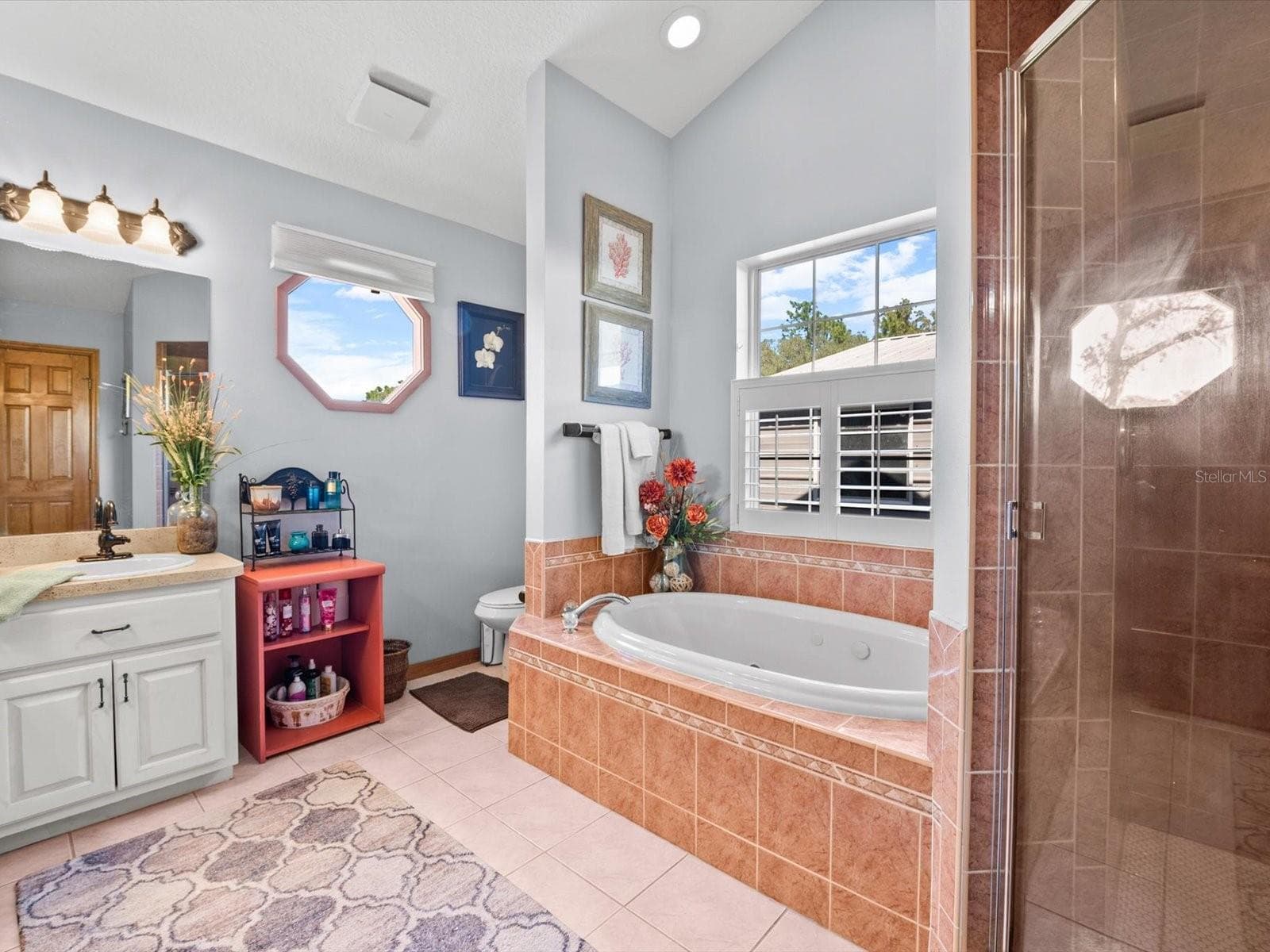 primary bathroom - 9073 MADRID RD, WEEKI WACHEE