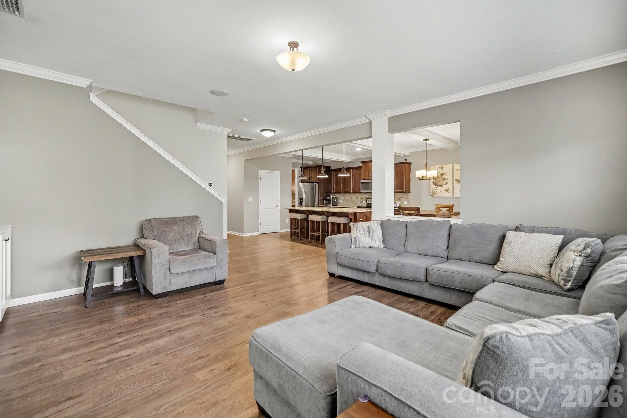 Great Room - 4410 Huntley Glen Drive, Pineville