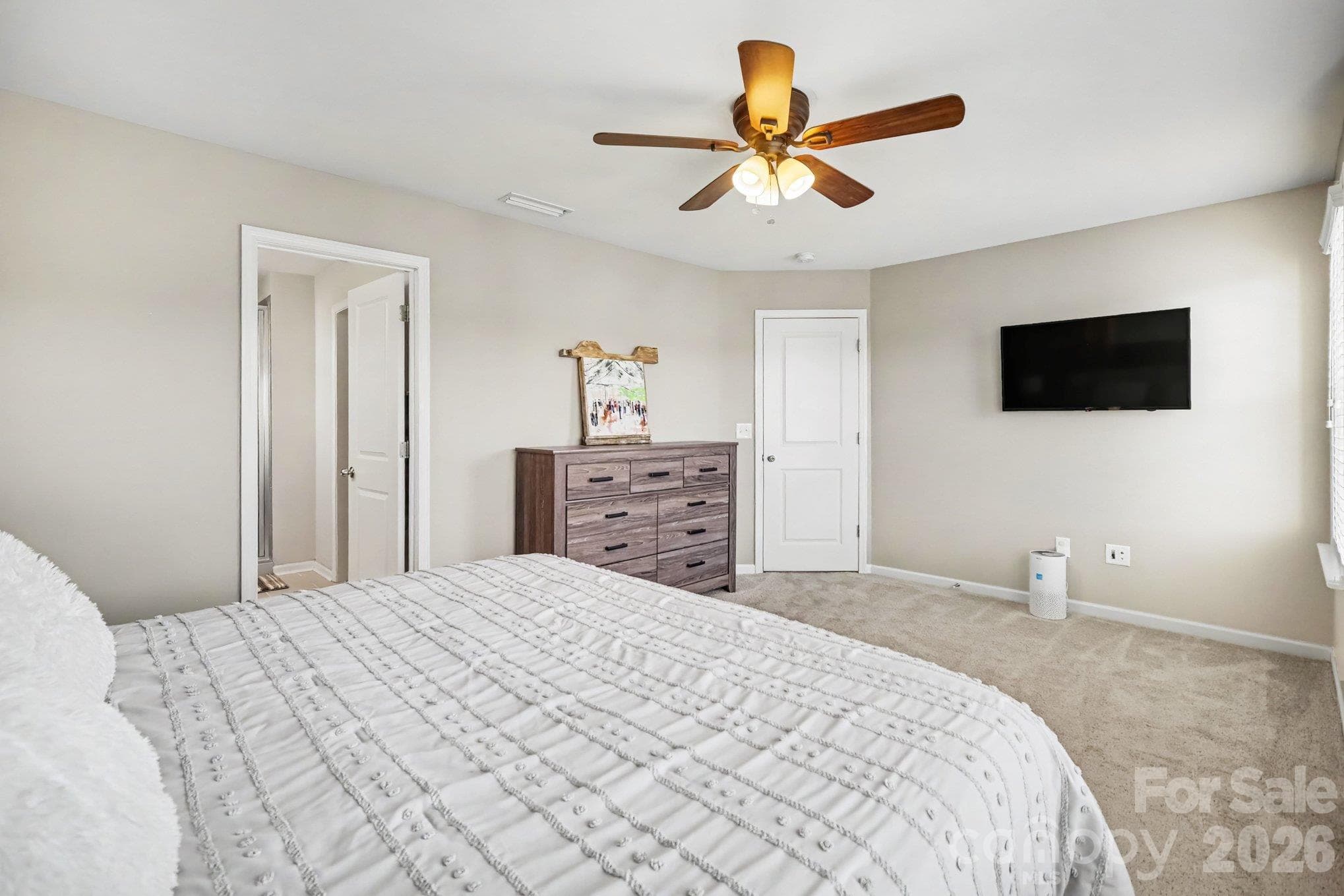 Primary Bedroom - 4410 Huntley Glen Drive, Pineville