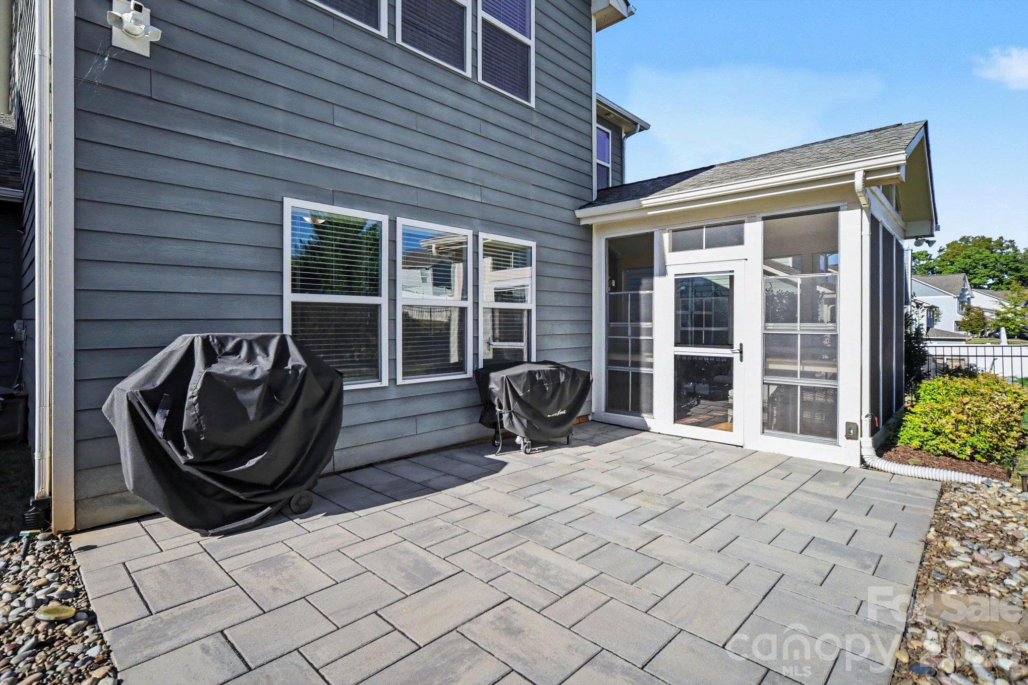 Brick Paver Patio - 4410 Huntley Glen Drive, Pineville