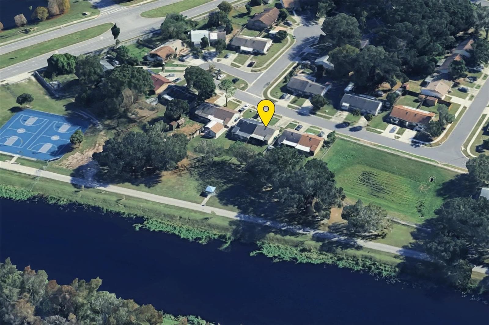 Aerial View - 9911 LANCEWOOD ST, ORLANDO