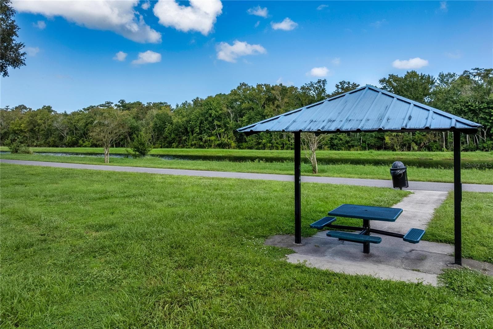 Picnic Table and trail - 9911 LANCEWOOD ST, ORLANDO